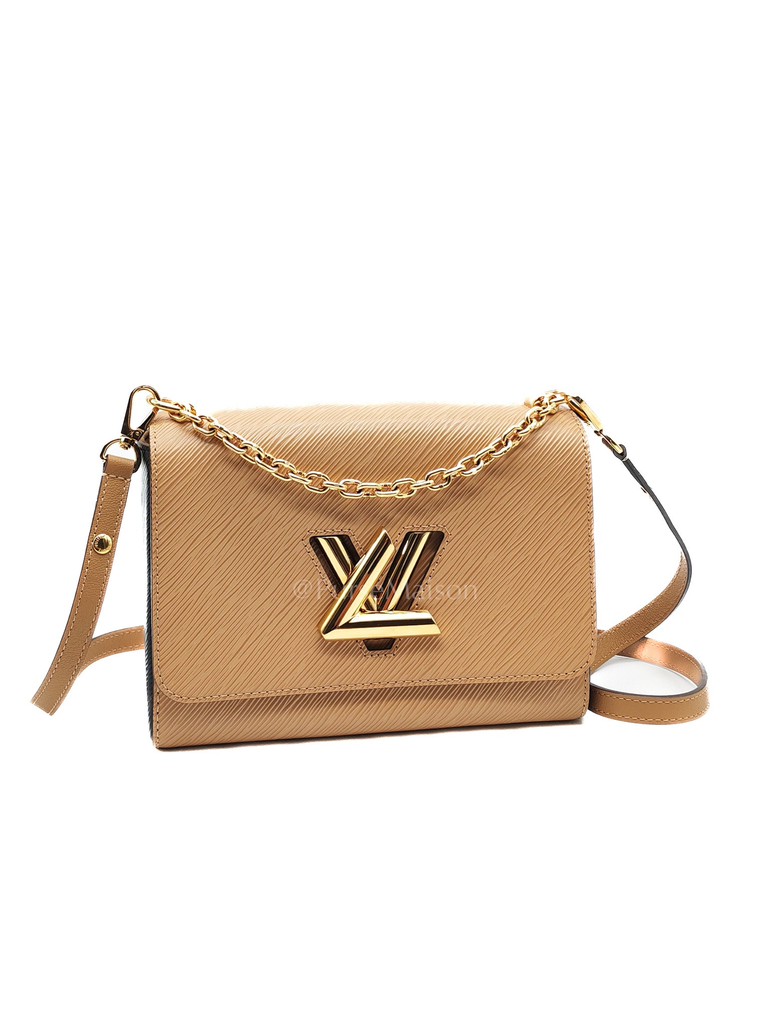 Twist MM Tri-color Epi Leather Crossbody Bag (Date Code: SR4149)