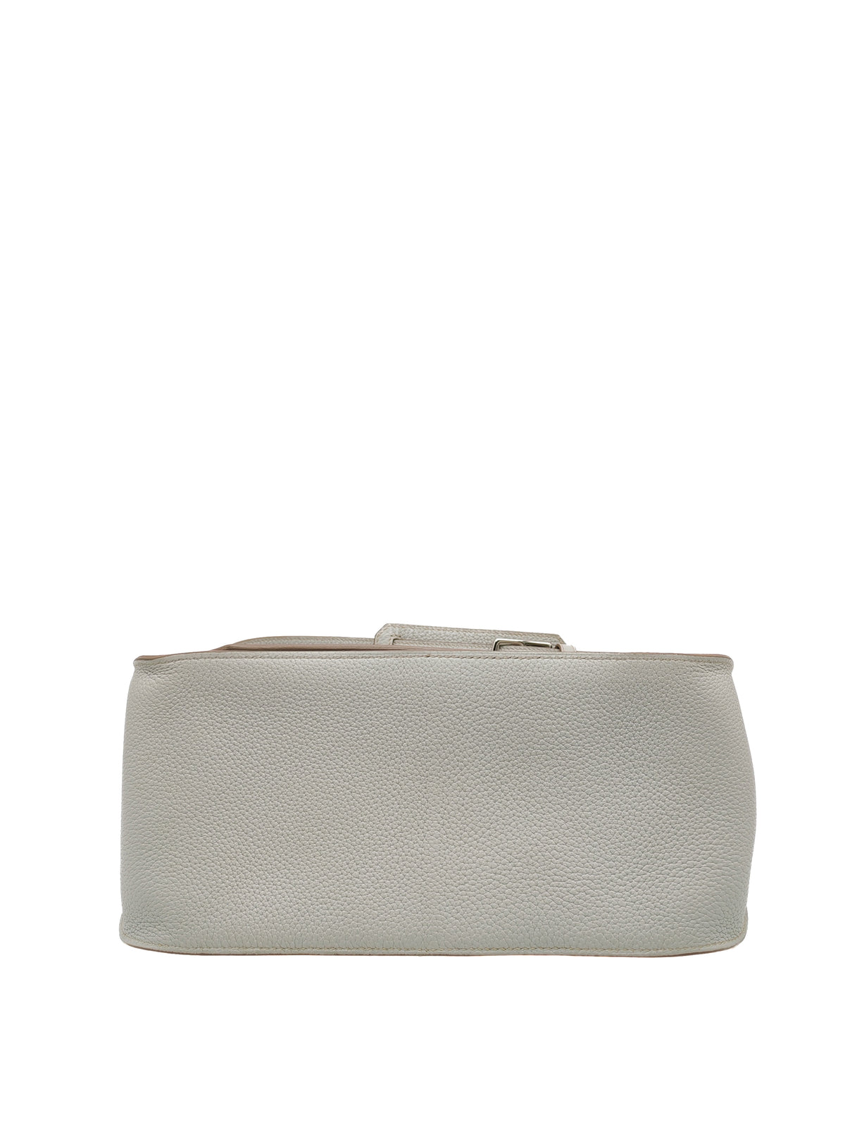 Hermes Jypsiere 31 Gris Pearl Clemence Leather Palladium Hardware Stamp Q Square (2013)