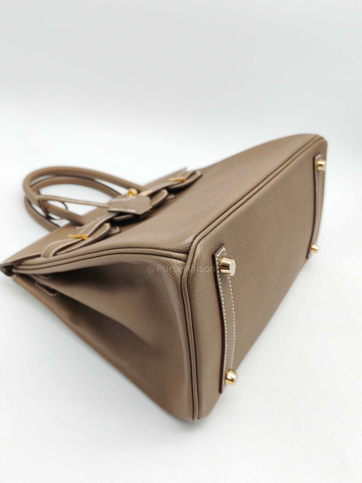 Hermes Birkin 30 in Etoupe Epsom Leather & Gold Hardware Stamp Y (2020)