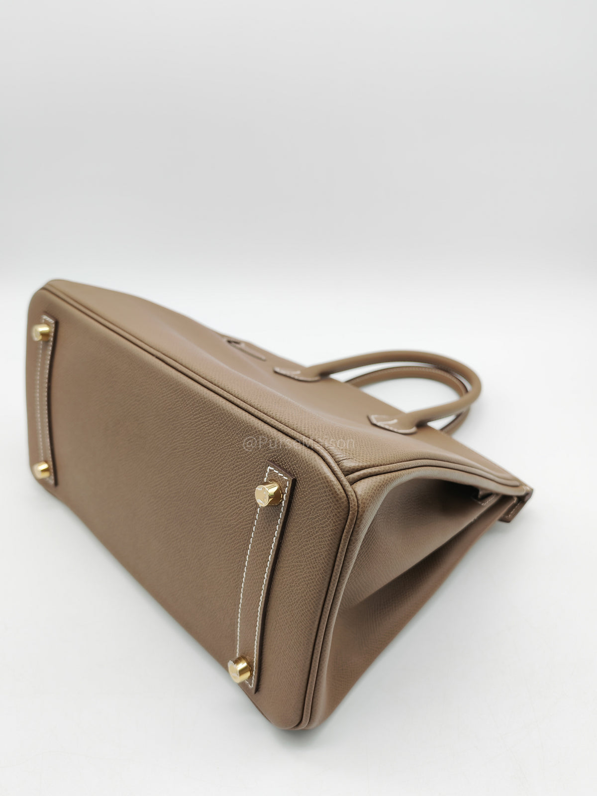 Hermes Birkin 30 in Etoupe Epsom Leather & Gold Hardware Stamp Y (2020)