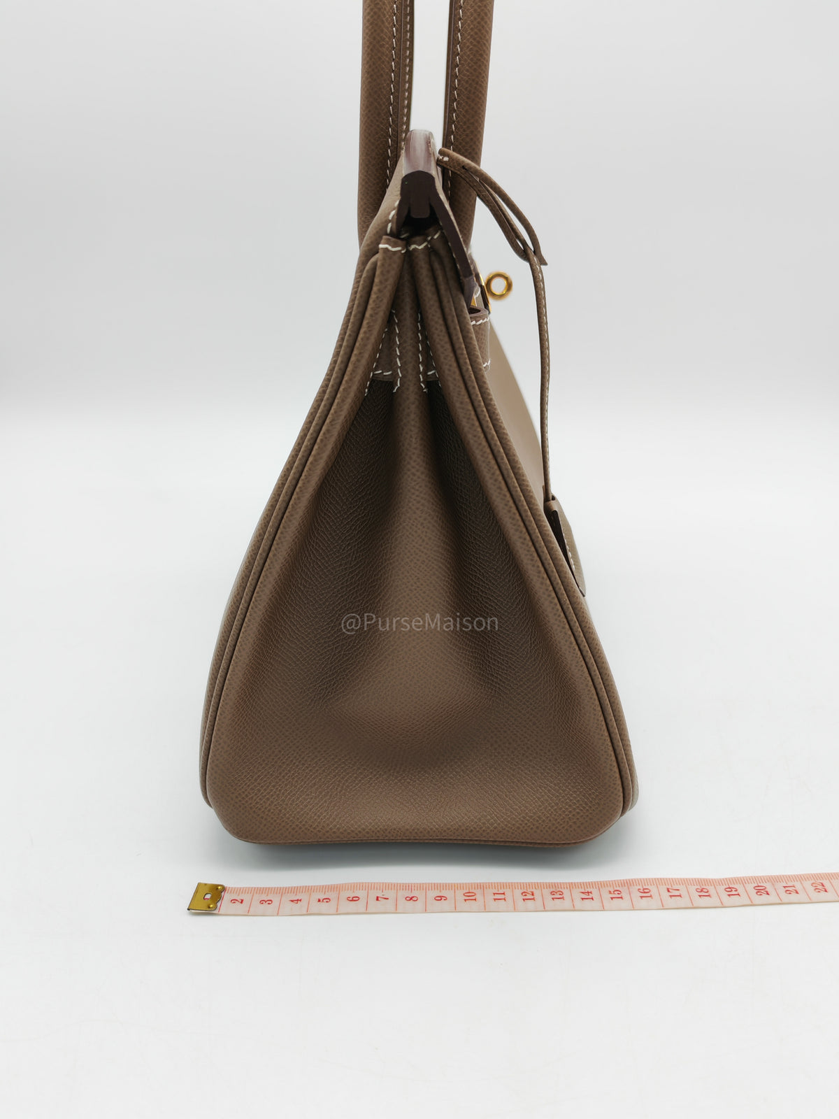 Hermes Birkin 30 in Etoupe Epsom Leather & Gold Hardware Stamp Y (2020)