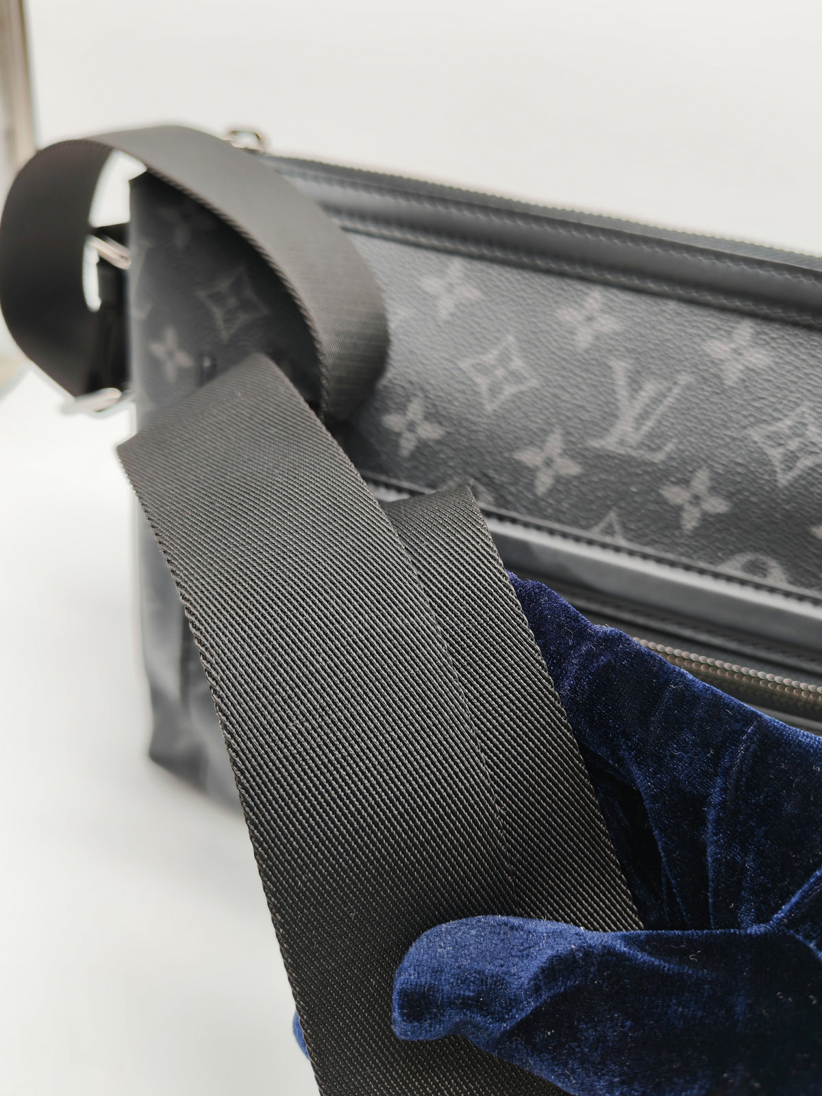Louis Vuitton Odyssey Messenger Bag PM in Monogram Eclipse Canvas