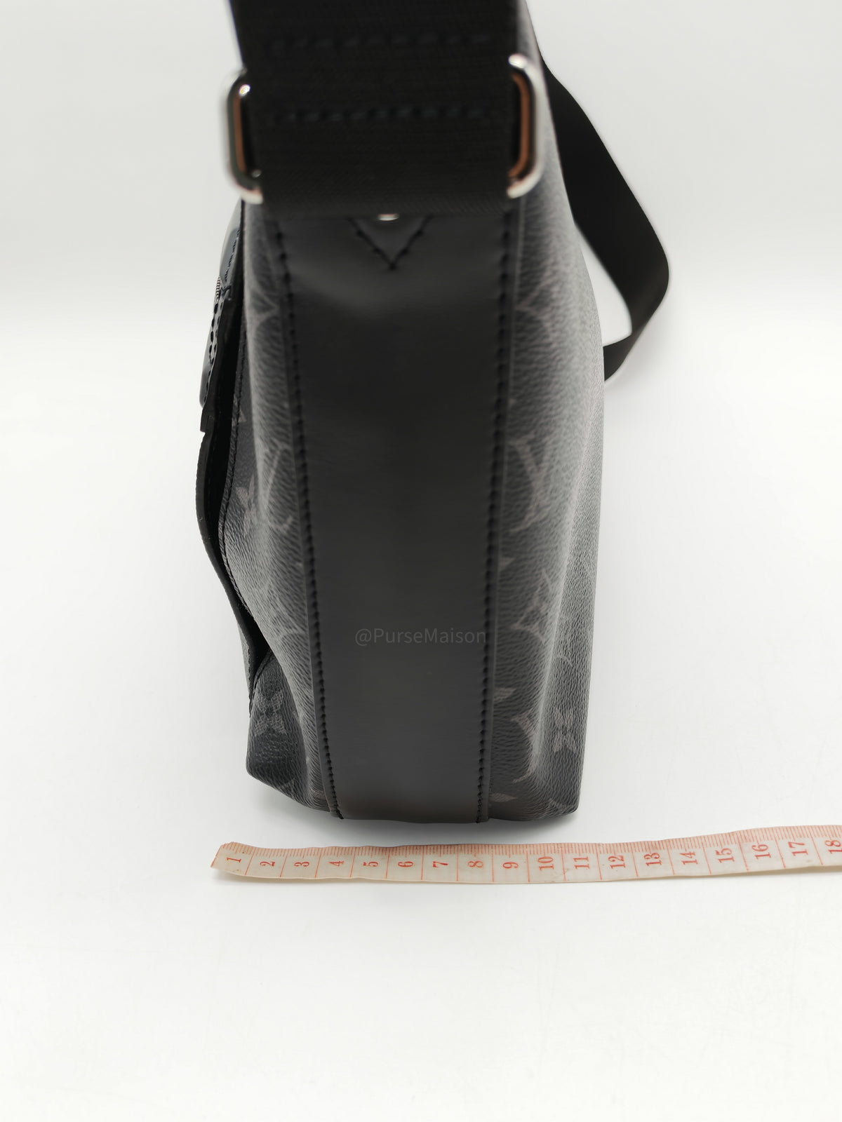 Louis Vuitton Odyssey Messenger Bag PM in Monogram Eclipse Canvas