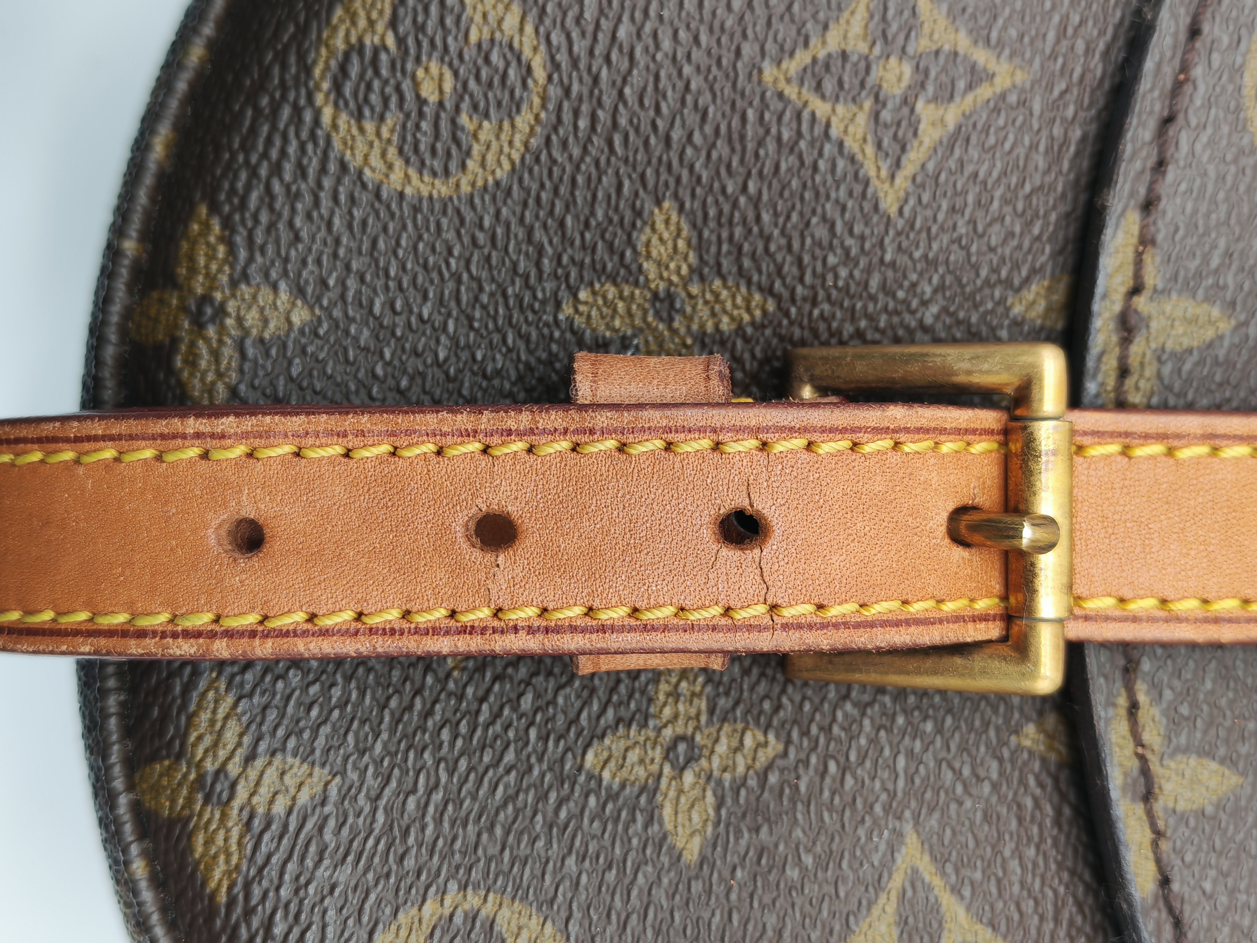 Louis Vuitton Chantilly GM in Monogram Canvas and Aged Gold Hardware