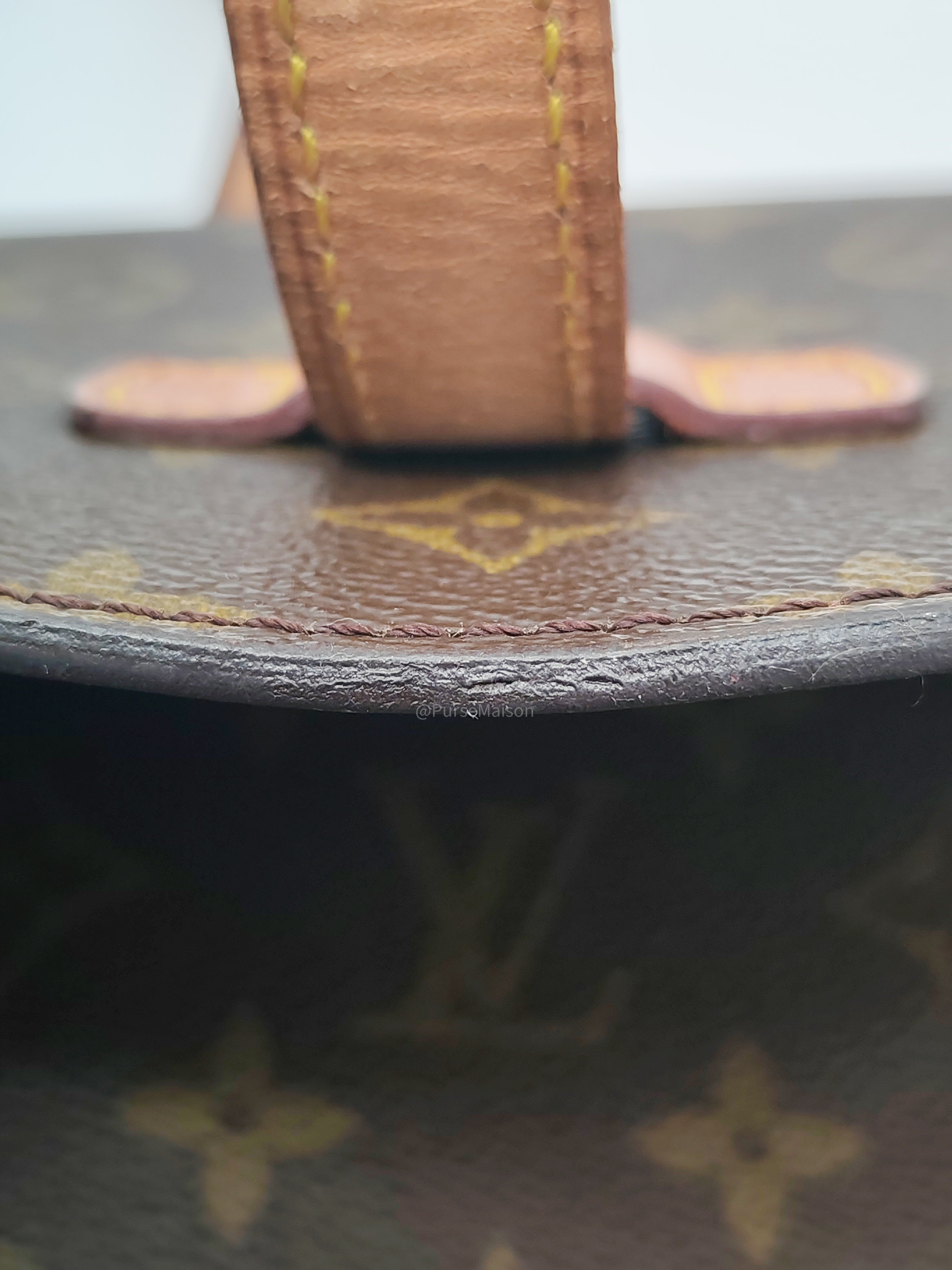 Louis Vuitton Chantilly GM in Monogram Canvas and Aged Gold Hardware