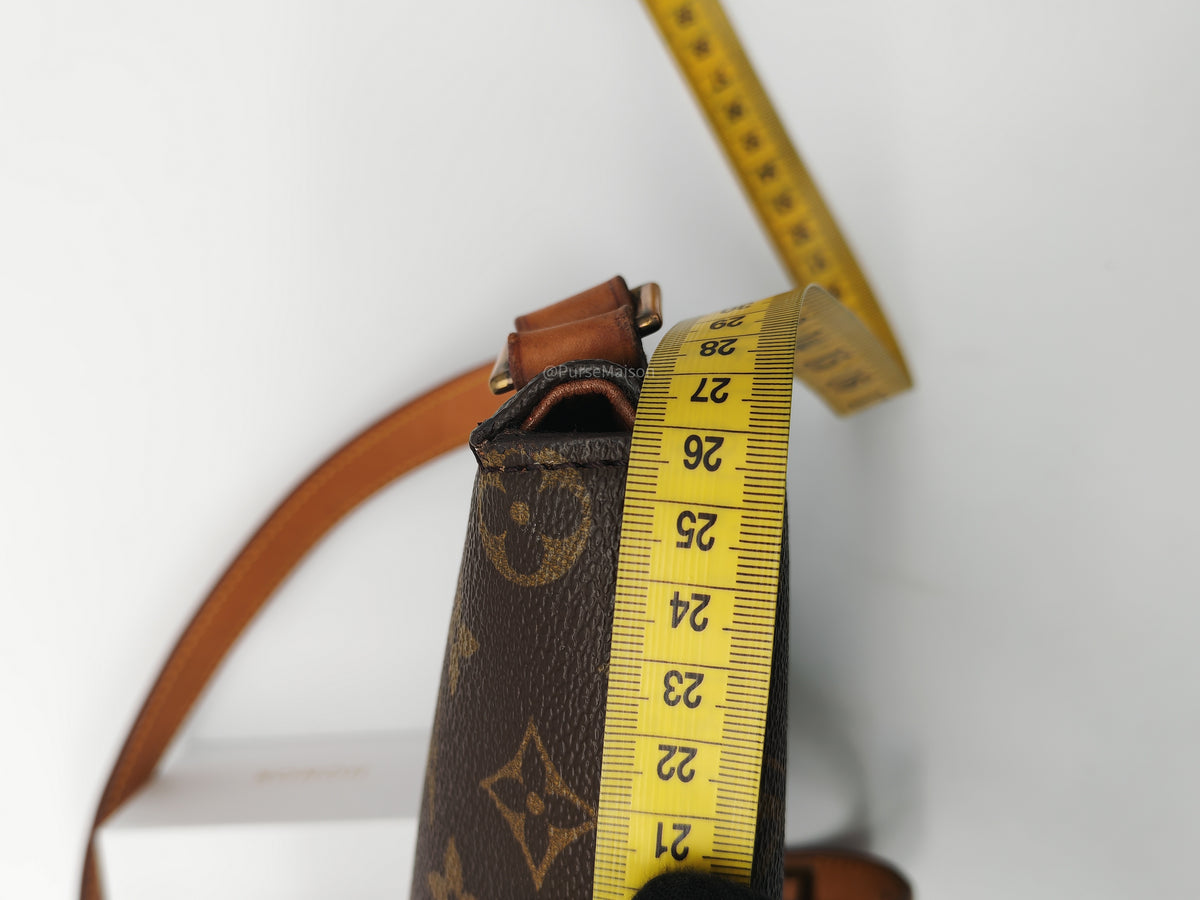 Louis Vuitton Chantilly GM in Monogram Canvas and Aged Gold Hardware