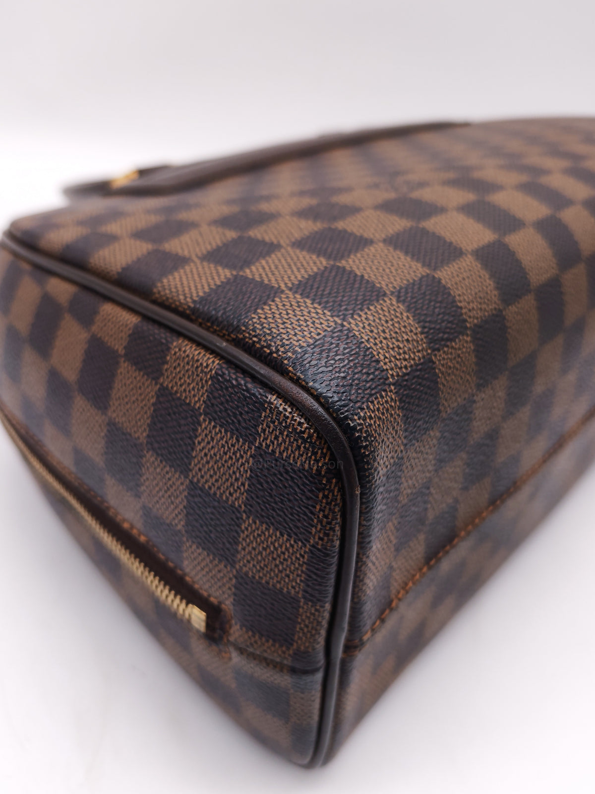 Louis Vuitton Nolita Hand Bag in Damier Ebene Canvas and Gold Hardware (Datecode: SP0022)