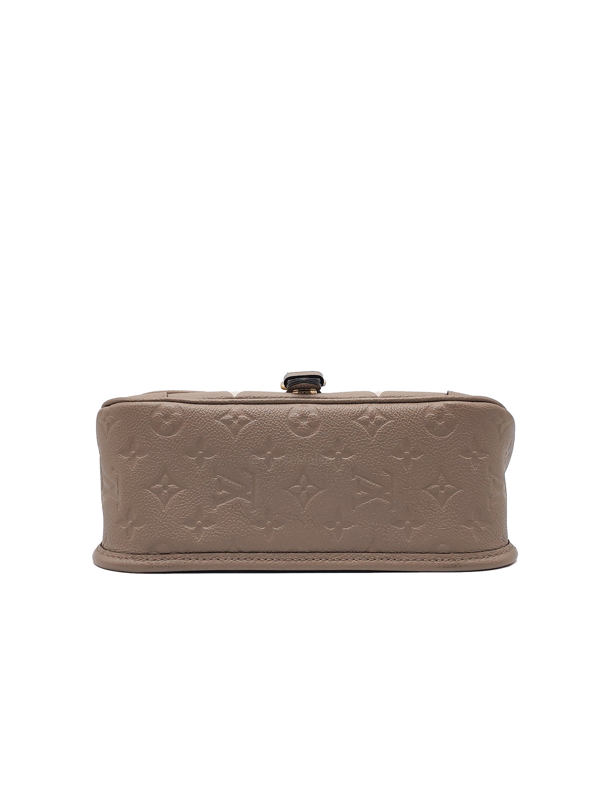 Louis Vuitton Diane PM in Beige Monogram Empreinte Leather and Gold Hardware Microchip