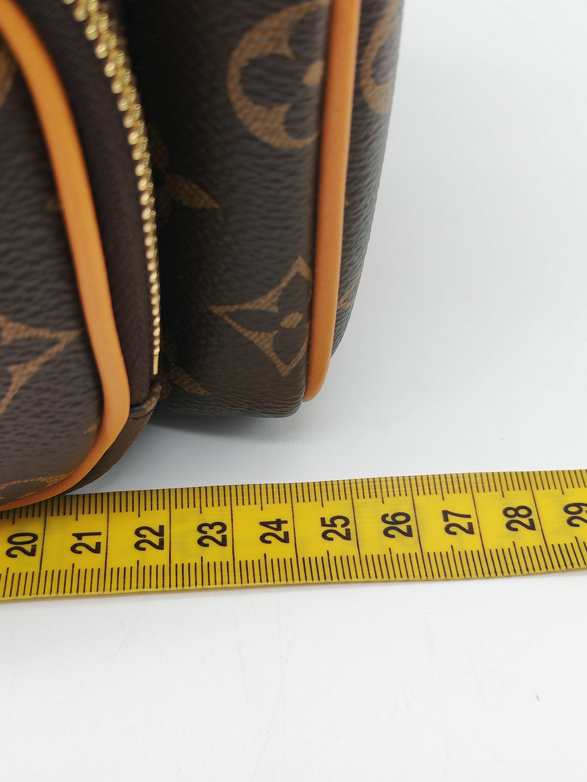 Louis Vuitton Keepall Bandouliere 25 in Monogram Canvas Top Handle Bag (Microchip)