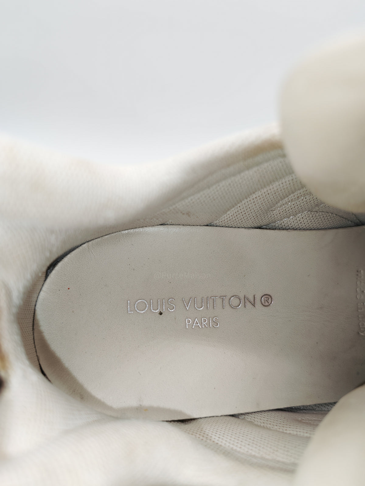 Louis Vuitton Monogram Archlight Sneakers in White and Navy Blue Size 37 EU (24cm)