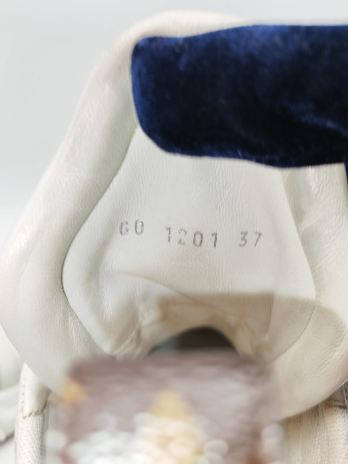Louis Vuitton Monogram Archlight Sneakers in White and Navy Blue Size 37 EU (24cm)