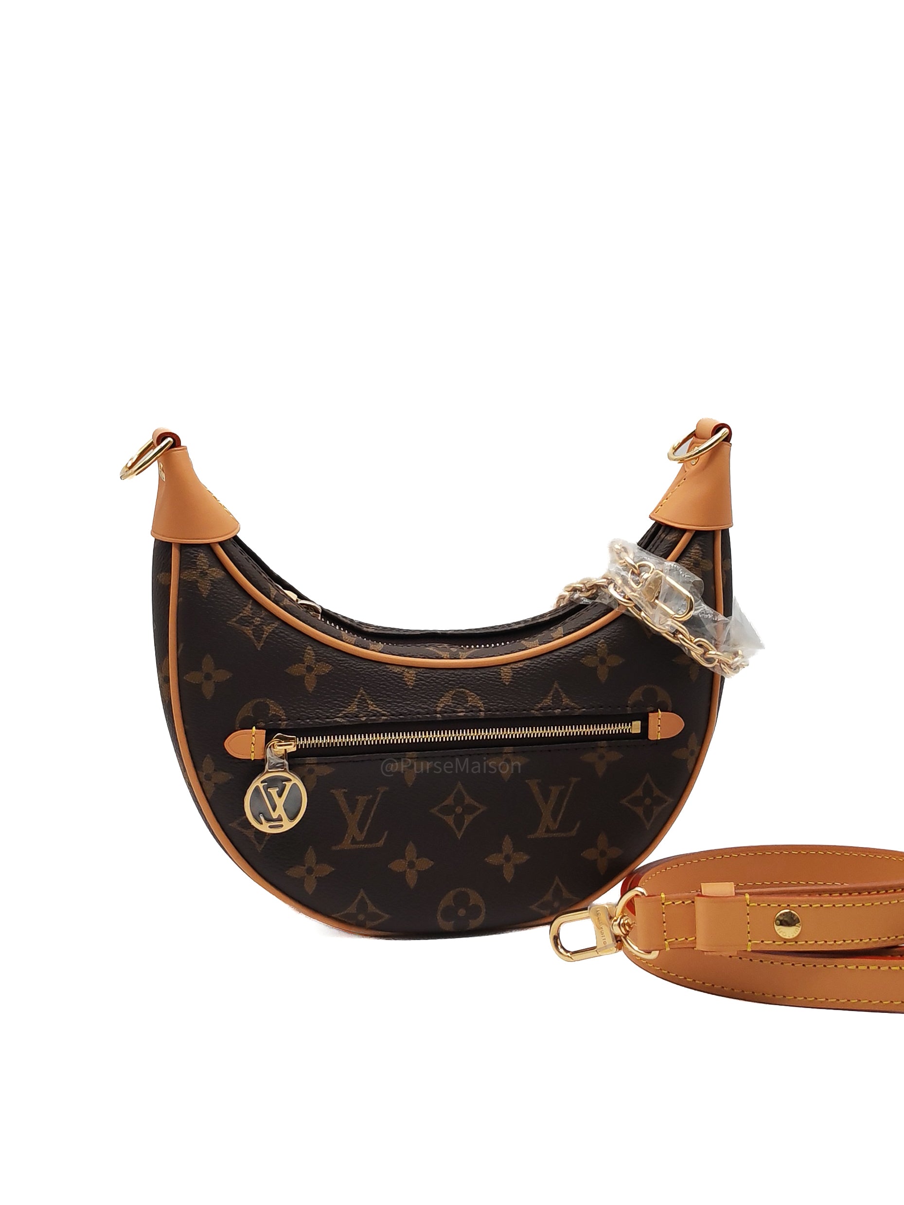 Louis Vuitton Loop Hand Bag in Monogram Canvas and Gold Hardware Microchip