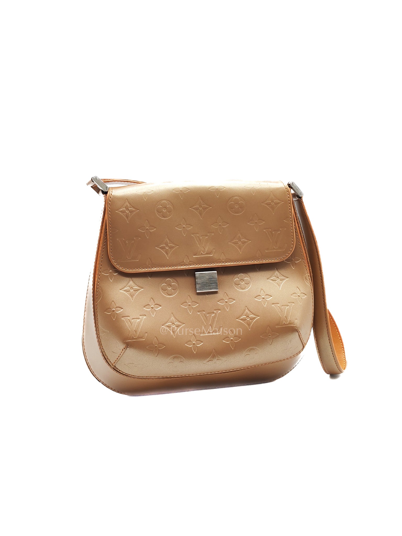 Louis Vuitton Mat Webster Street Bag in Ambre Monogram Canvas