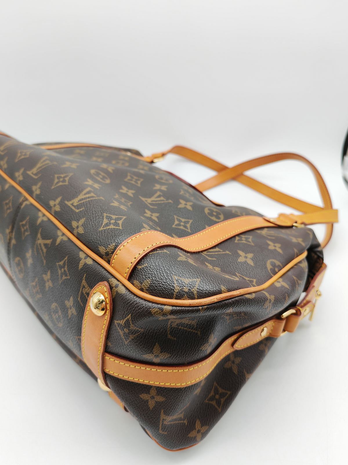 Louis Vuitton Stresa Bag GM in Monogram Canvas and Gold Hardware (Datecode: VI0130)