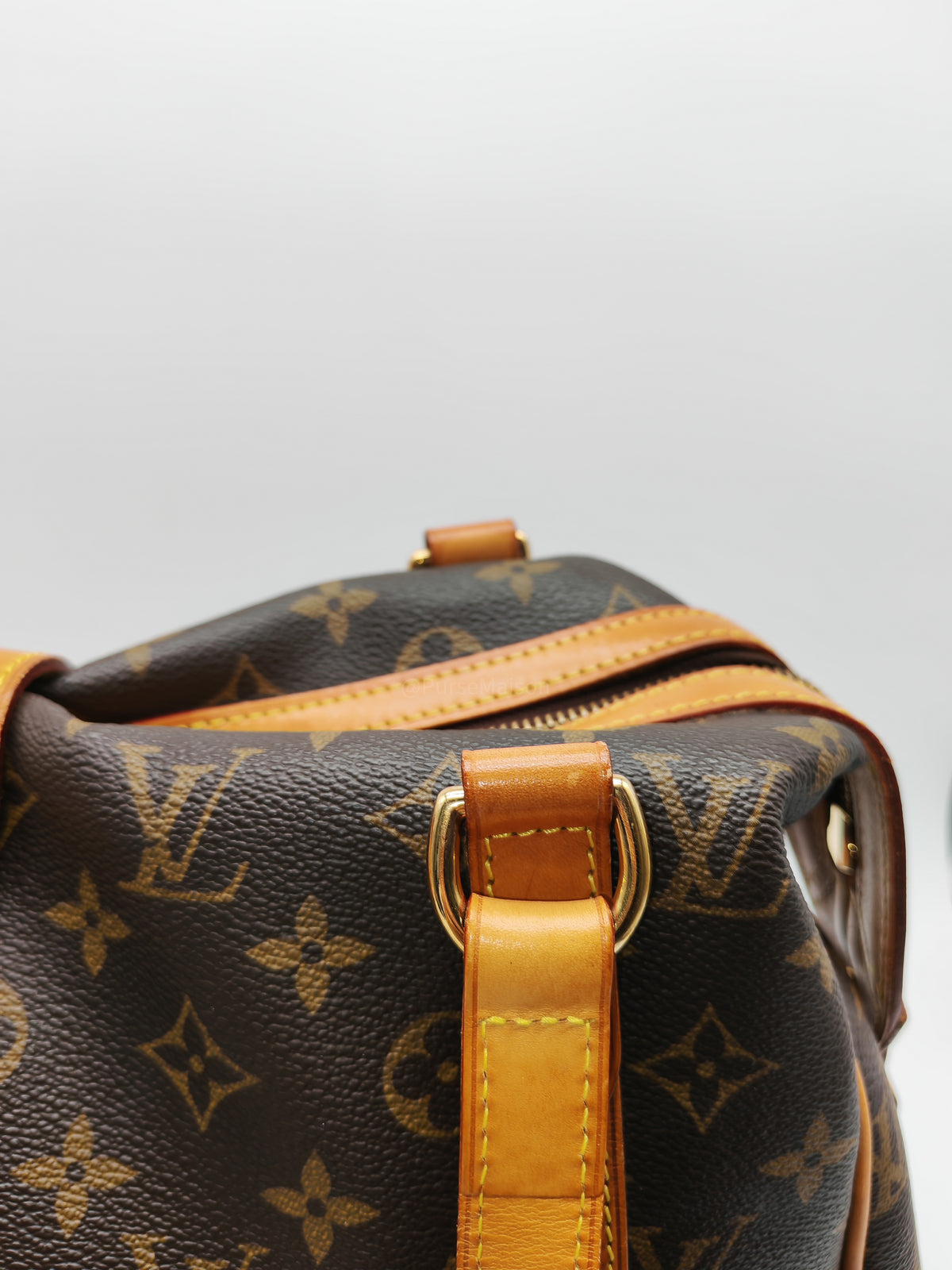 Louis Vuitton Stresa Bag GM in Monogram Canvas and Gold Hardware (Datecode: VI0130)