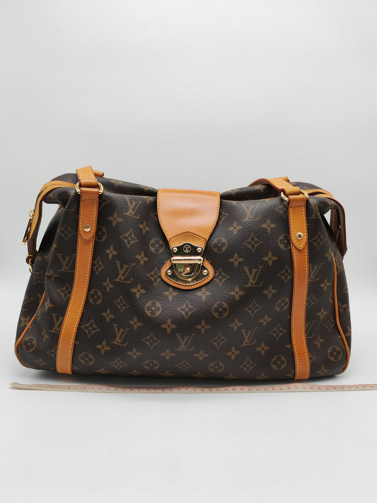 Louis Vuitton Stresa Bag GM in Monogram Canvas and Gold Hardware (Datecode: VI0130)