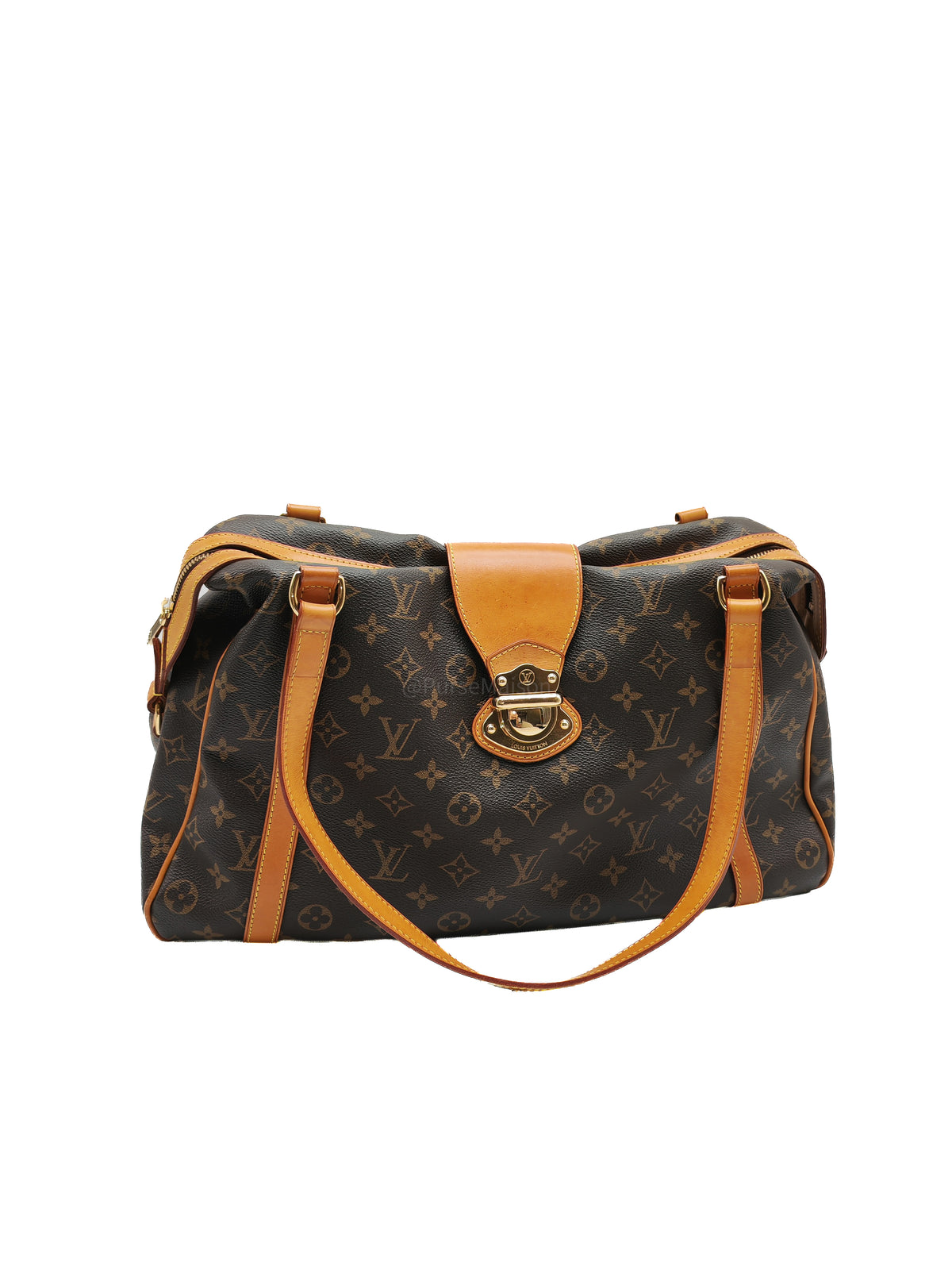 Louis Vuitton Stresa Bag GM in Monogram Canvas and Gold Hardware (Datecode: VI0130)