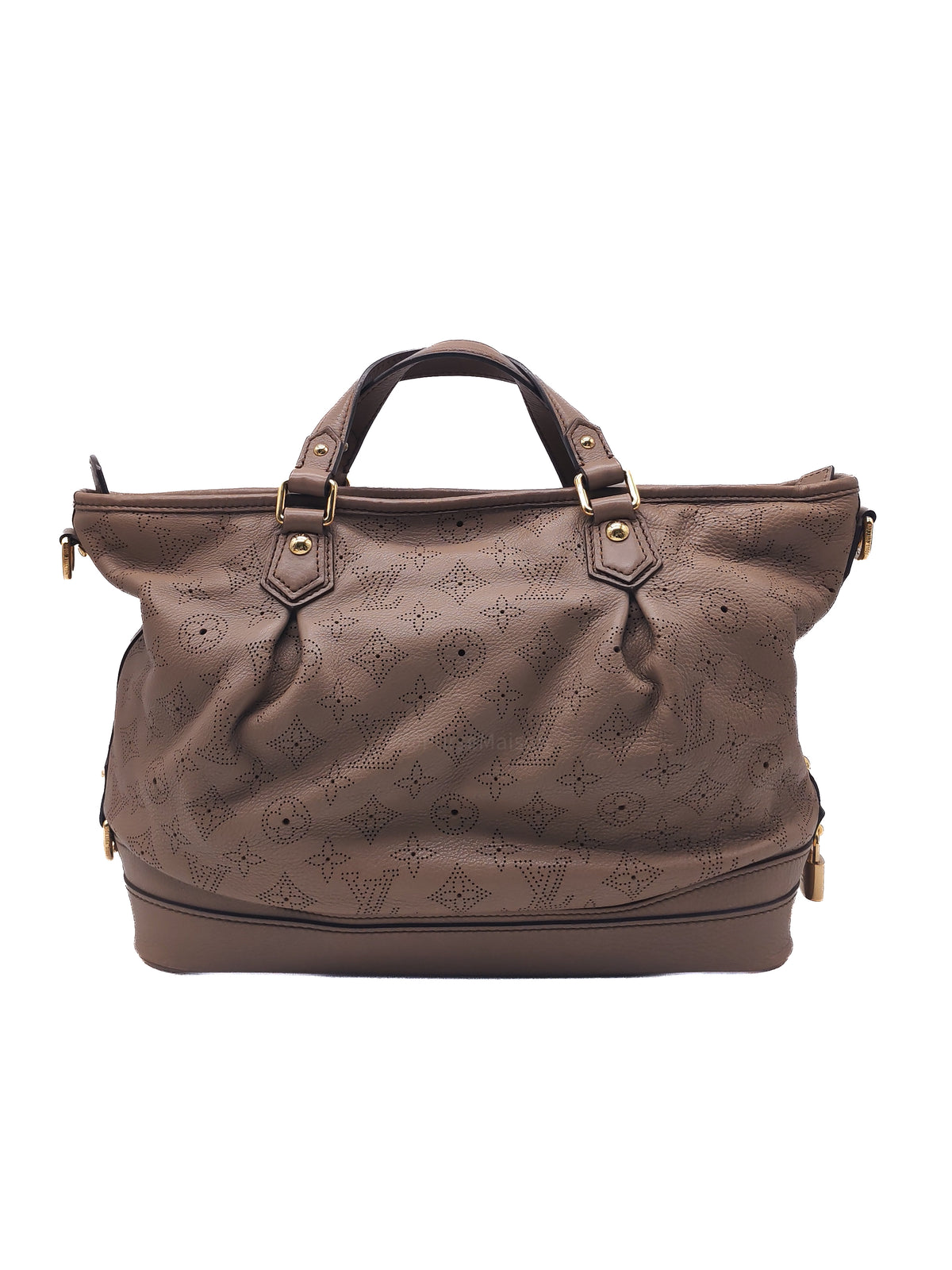 Louis Vuitton Stellar PM Bag in Monogram Mahina Leather and Gold Hardware