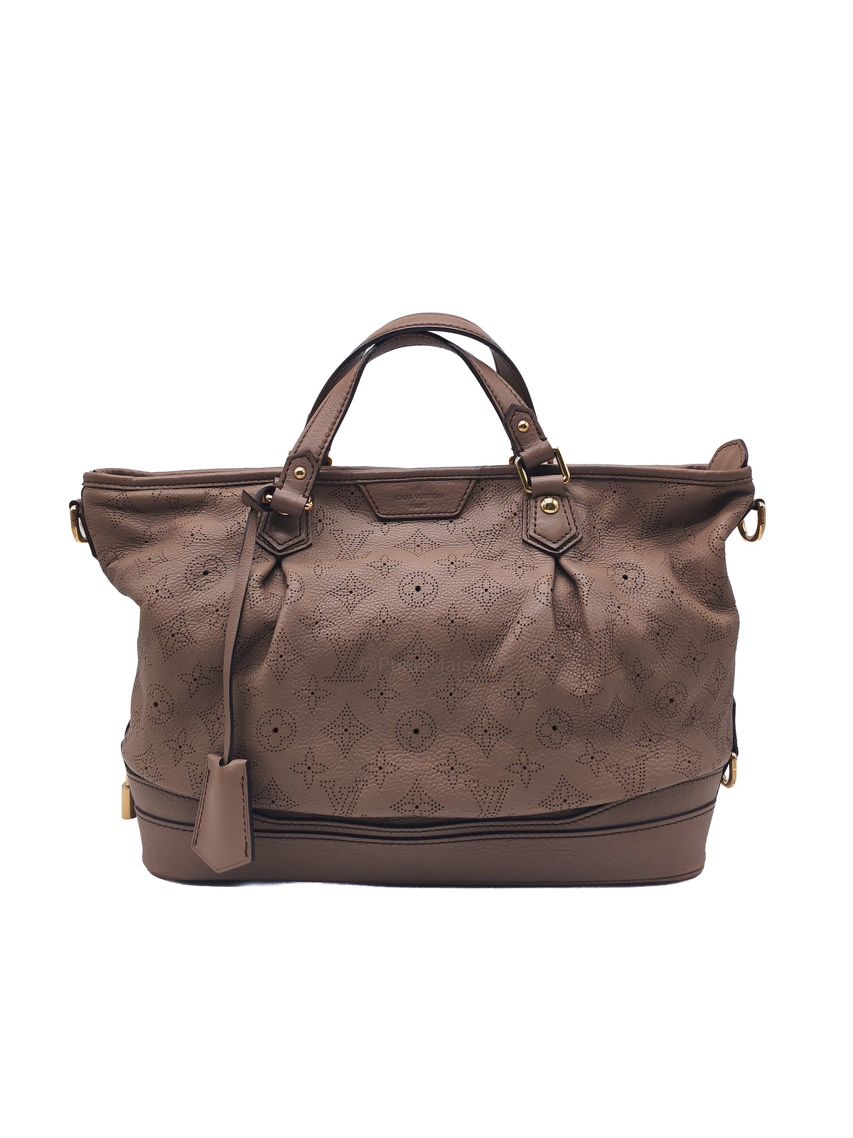 Louis Vuitton Stellar PM Bag in Monogram Mahina Leather and Gold Hardware