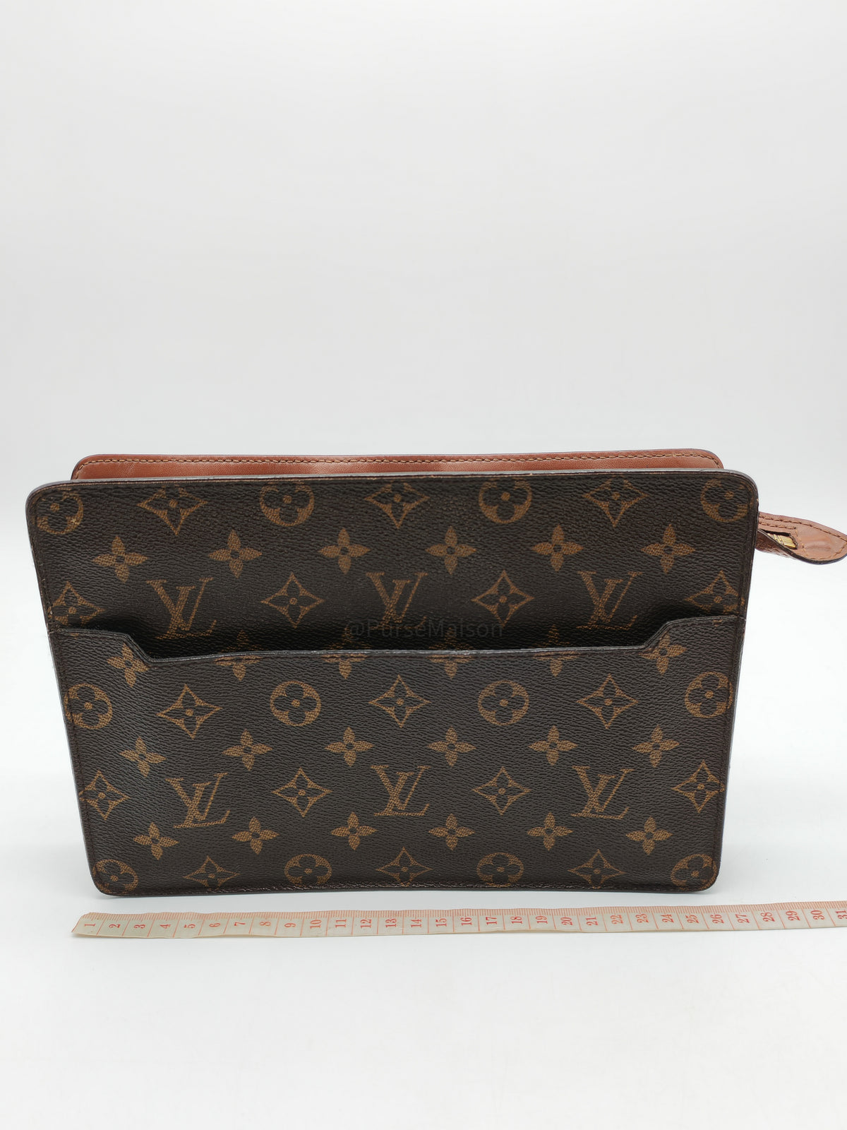 Louis Vuitton Pochette Homme Clutch in Monogram Canvas (Datecode: SL0915)