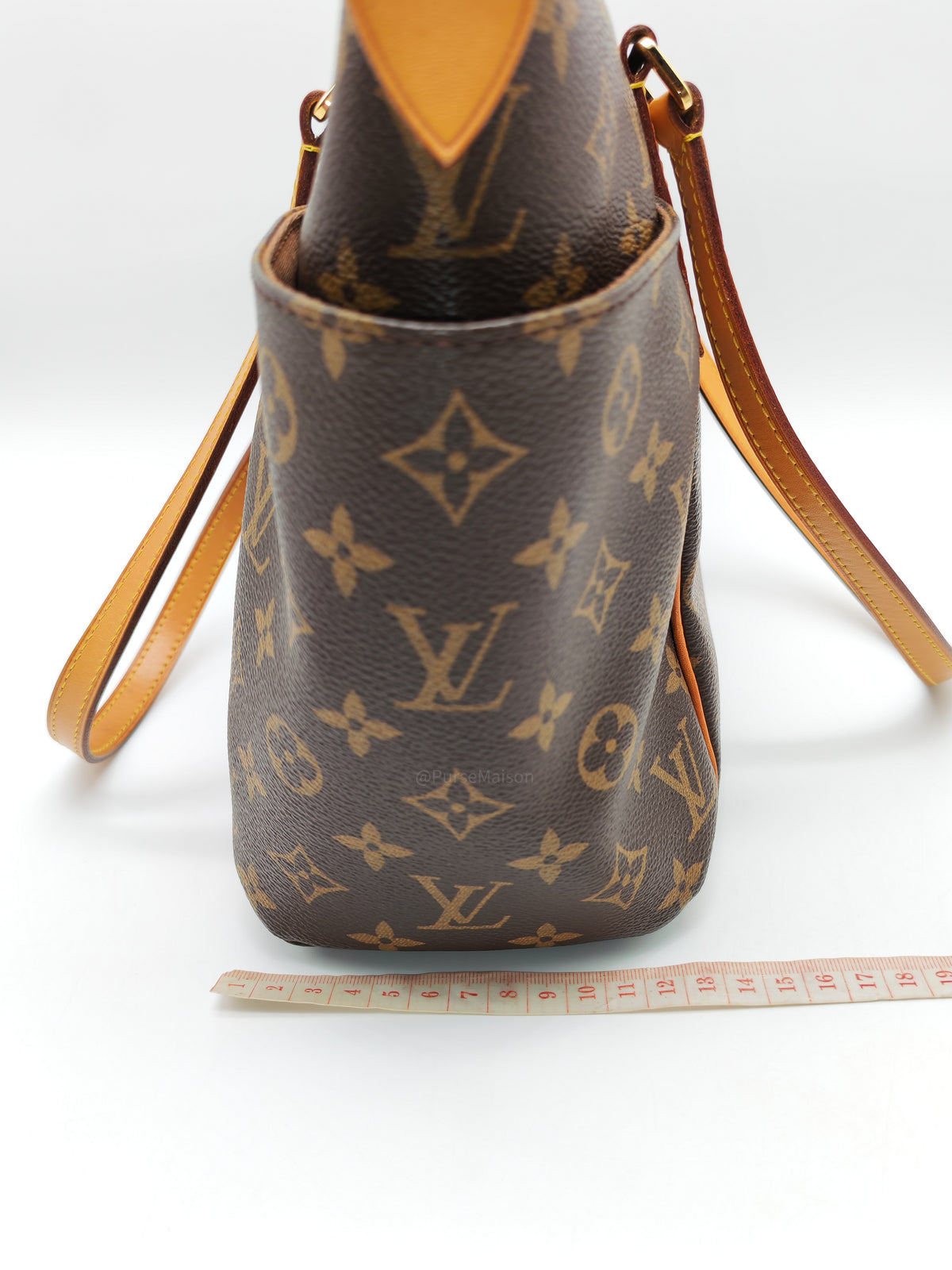 Louis Vuitton Totally PM Shoulder Bag in Monogram Canvas and Gold Hardware (Datecode: DU3175)