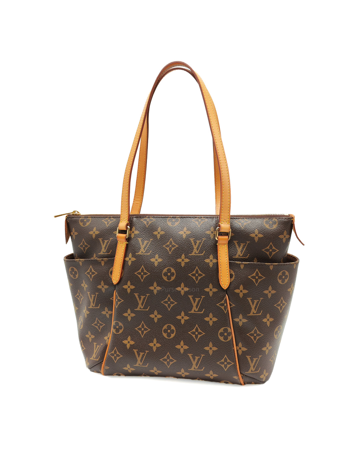 Louis Vuitton Totally PM Shoulder Bag in Monogram Canvas and Gold Hardware (Datecode: DU3175)