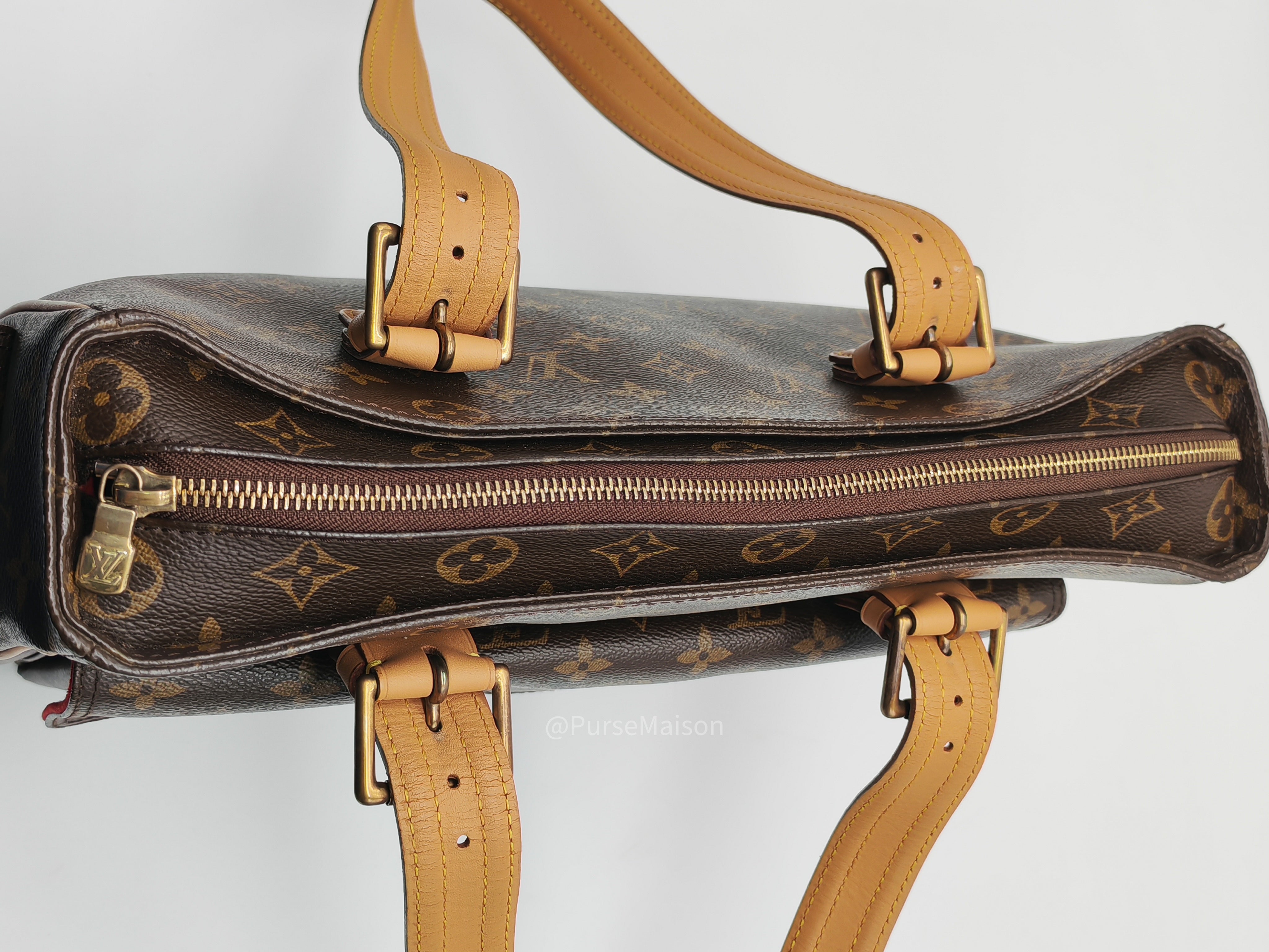 Louis Vuitton Multipli-Cite Tote Bag in Monogram Canvas (Date Code: MB0045)