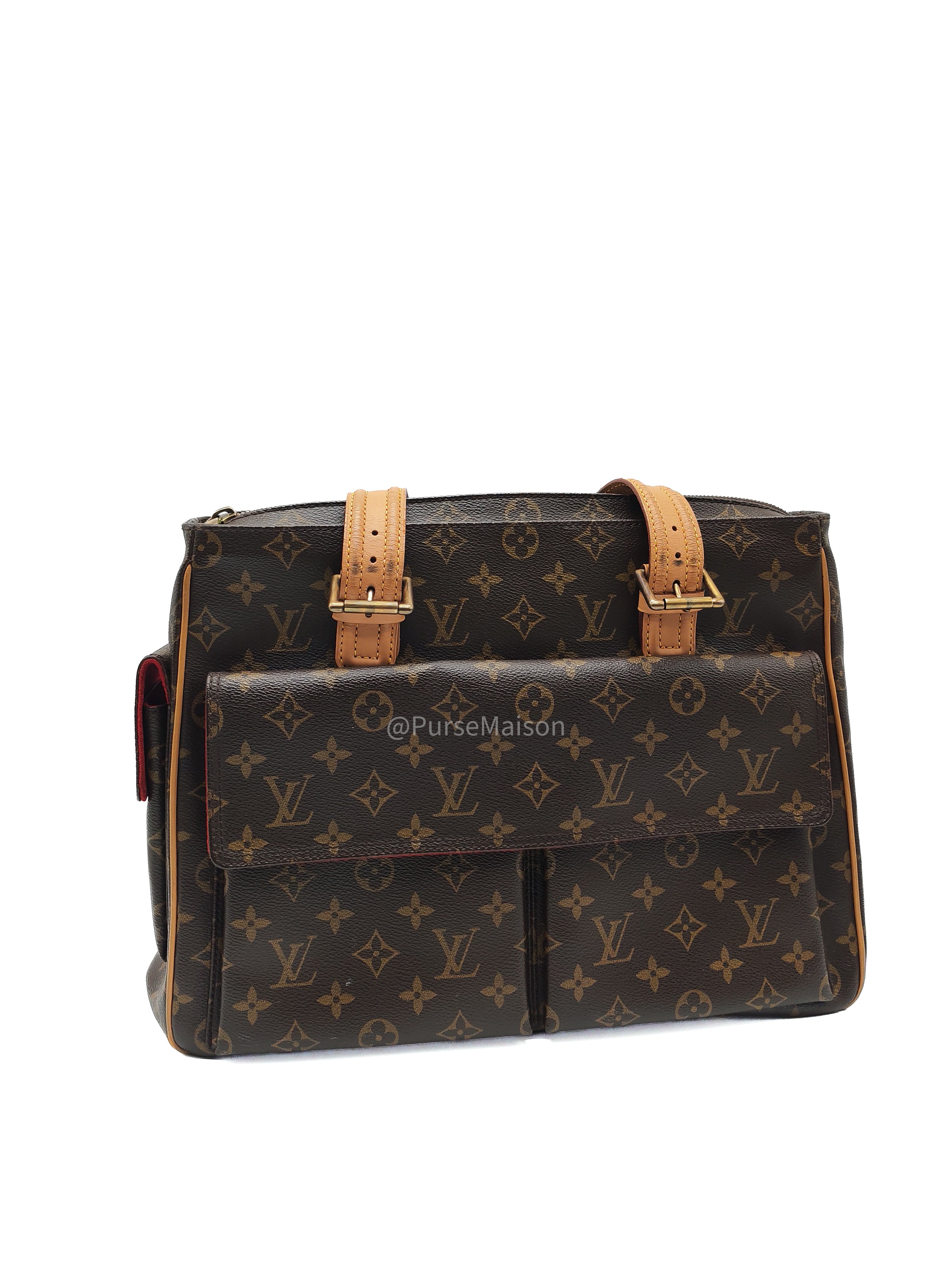 Louis Vuitton Multipli-Cite Tote Bag in Monogram Canvas (Date Code: MB0045)