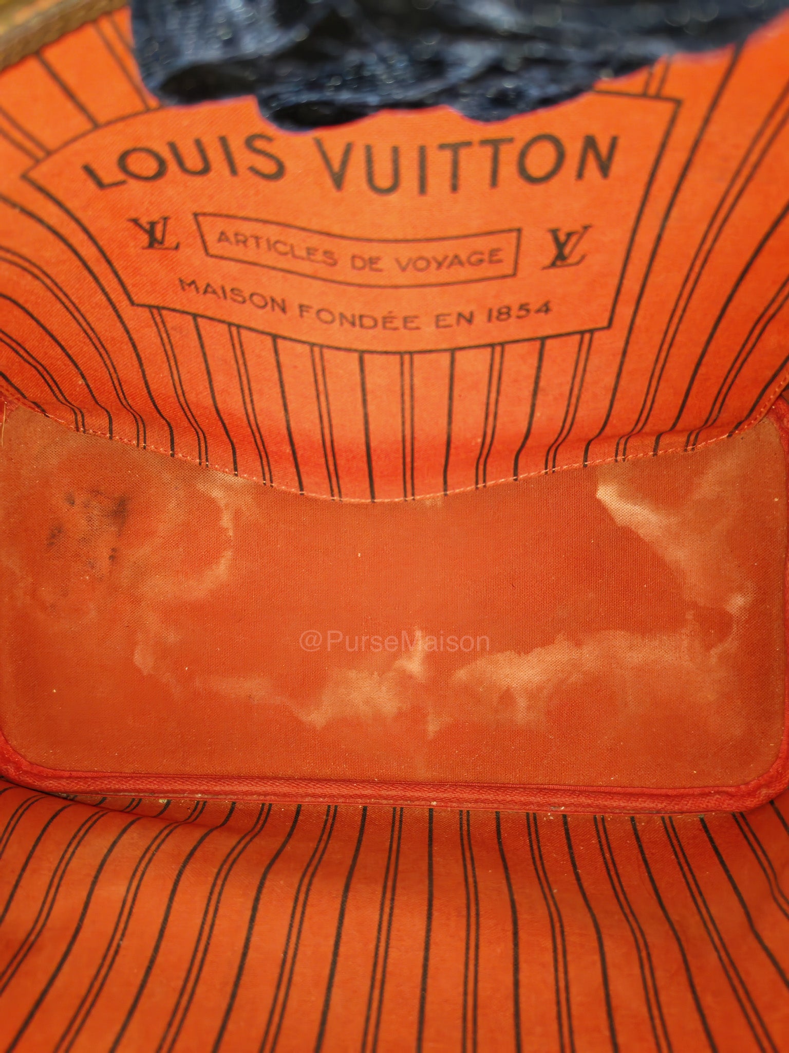 Louis Vuitton Neverfull MM in Damier Ebene Canvas (Date Code: AR4185)