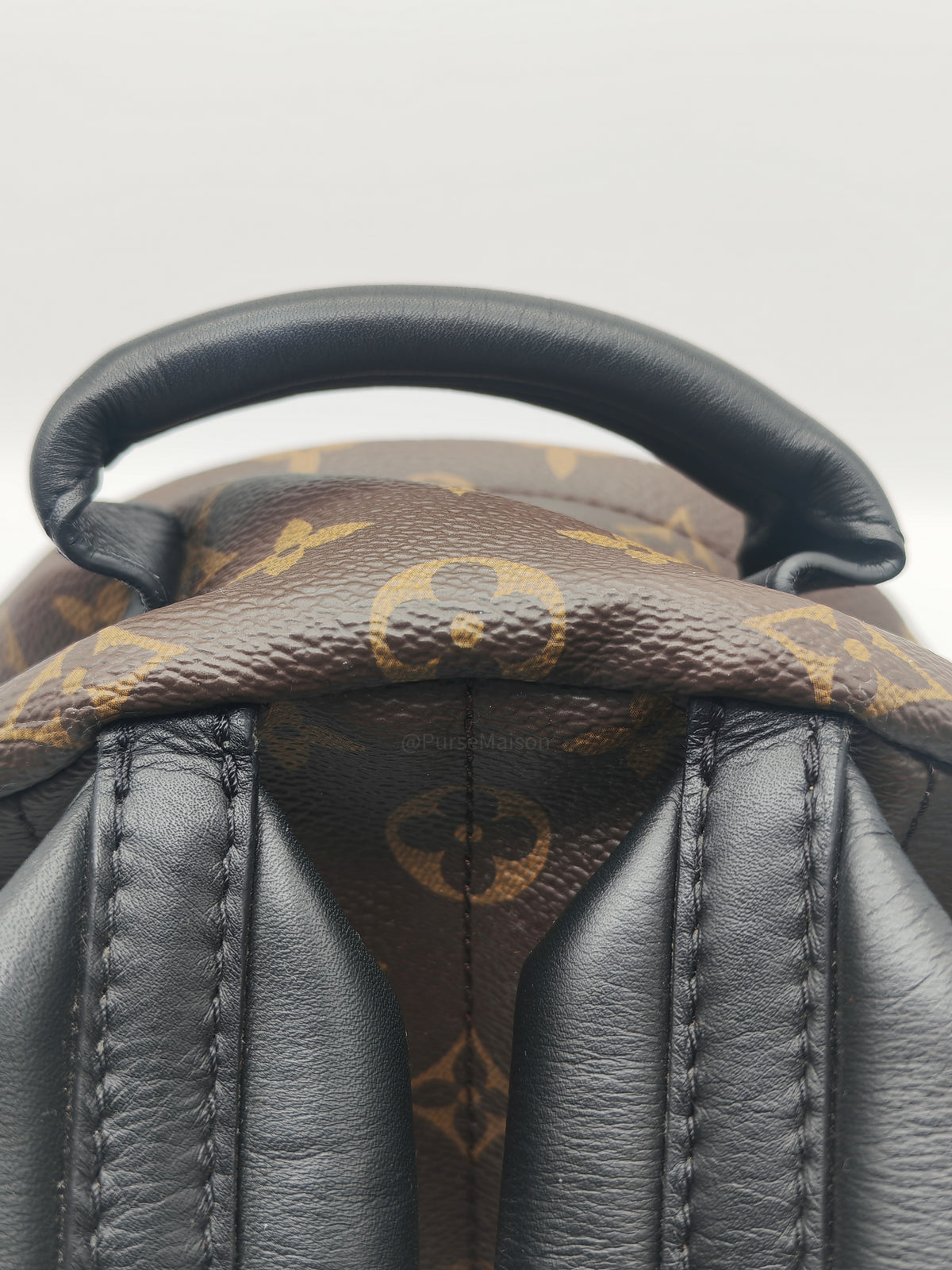 Louis Vuitton Palm Spring Backpack PM in Monogram Canvas and Gold Hardware (Datecode: FL0119)