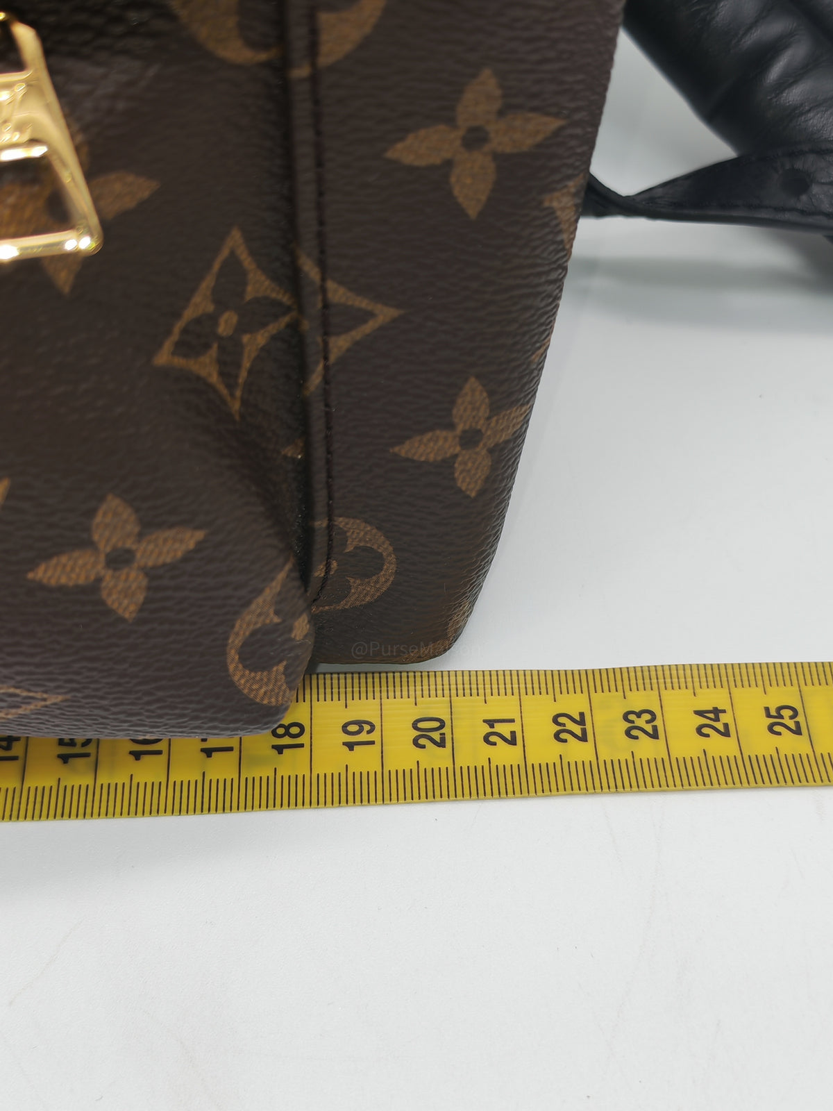 Louis Vuitton Palm Spring Backpack PM in Monogram Canvas and Gold Hardware (Datecode: FL0119)