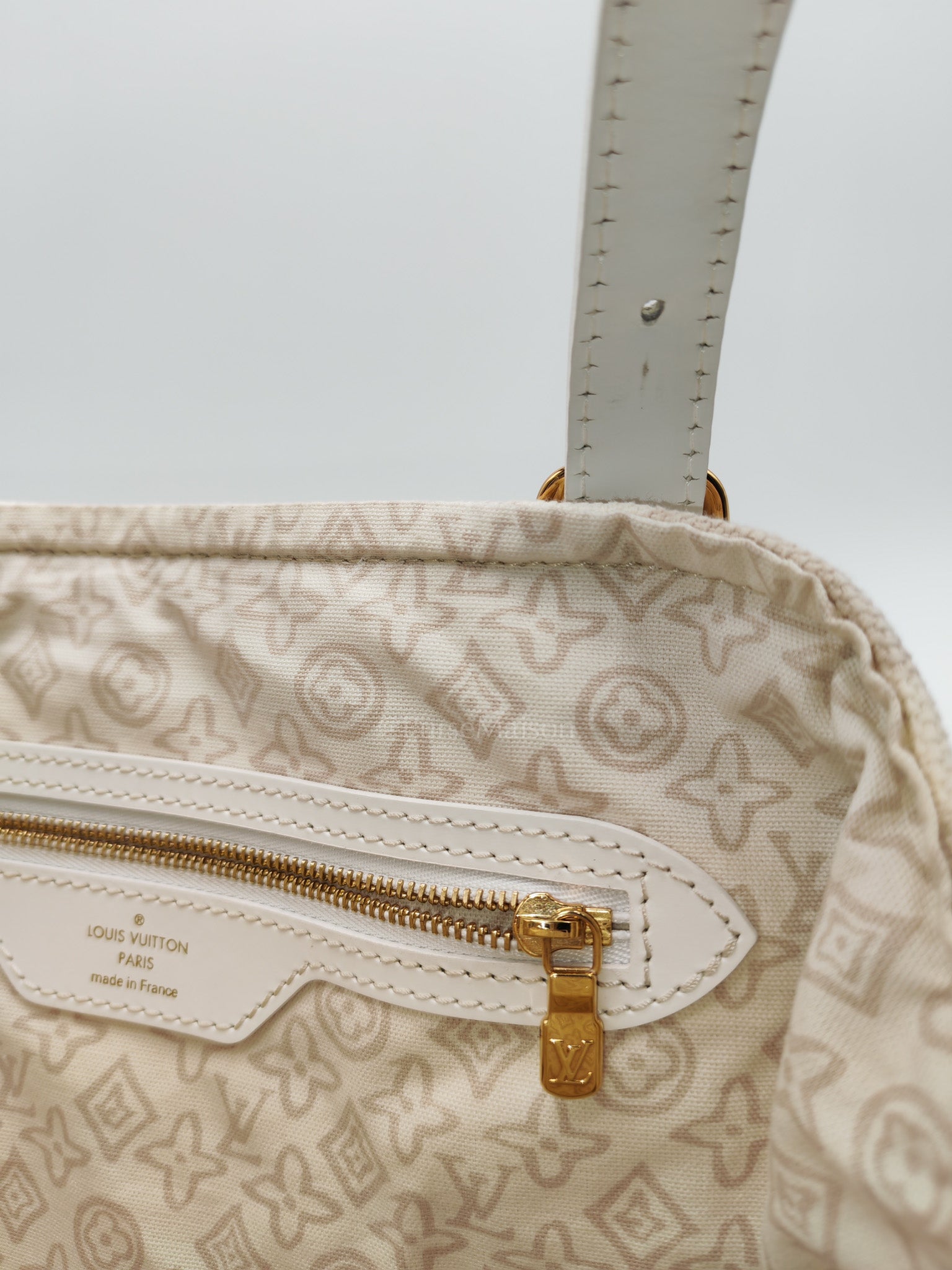 Louis Vuitton Monogram Tahitienne Cabas PM Tote Bag (Date Code: TH0038)