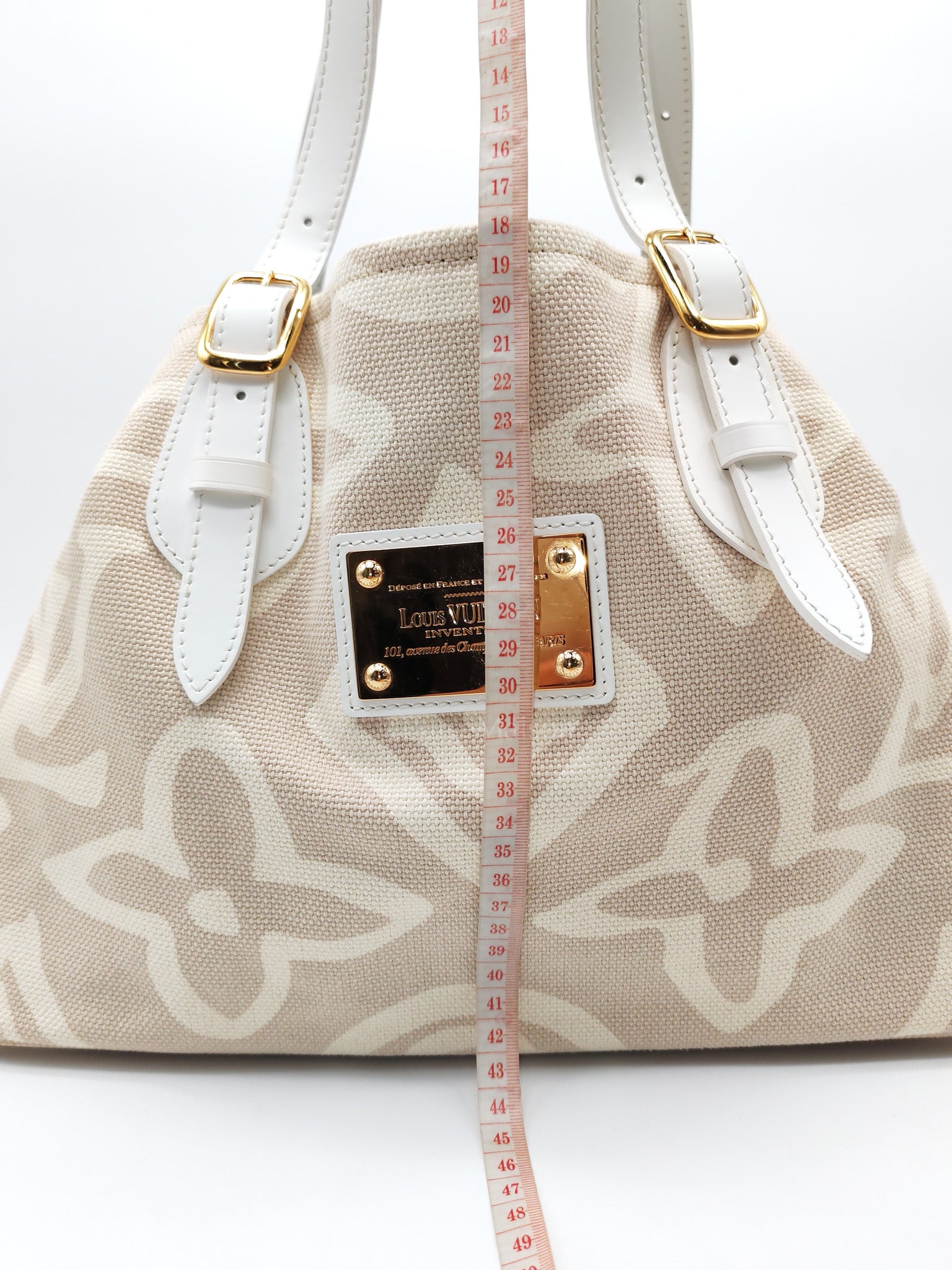 Louis Vuitton Monogram Tahitienne Cabas PM Tote Bag (Date Code: TH0038)