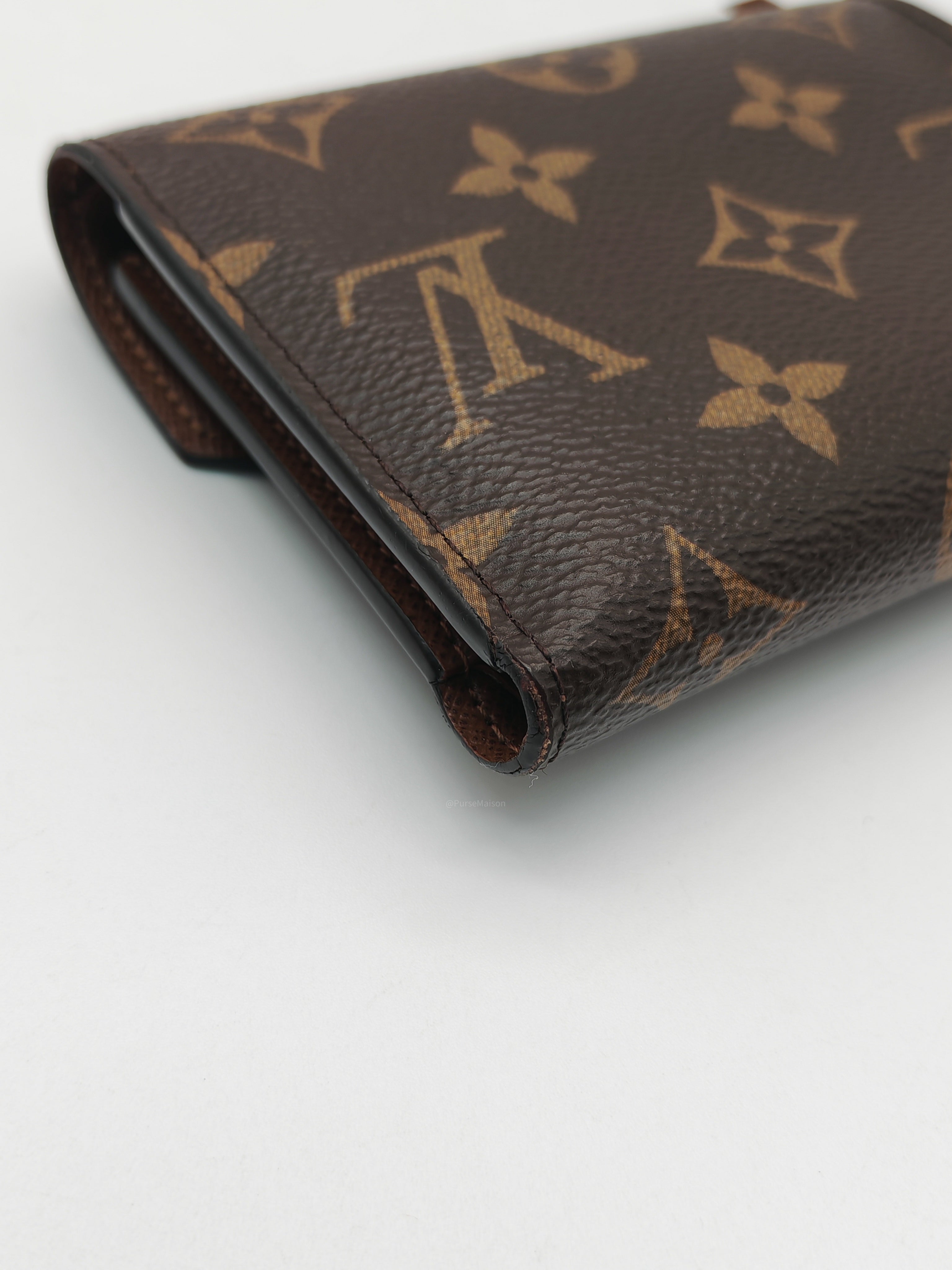 Louis Vuitton Victorine Wallet in Monogram Canvas (Microchip)