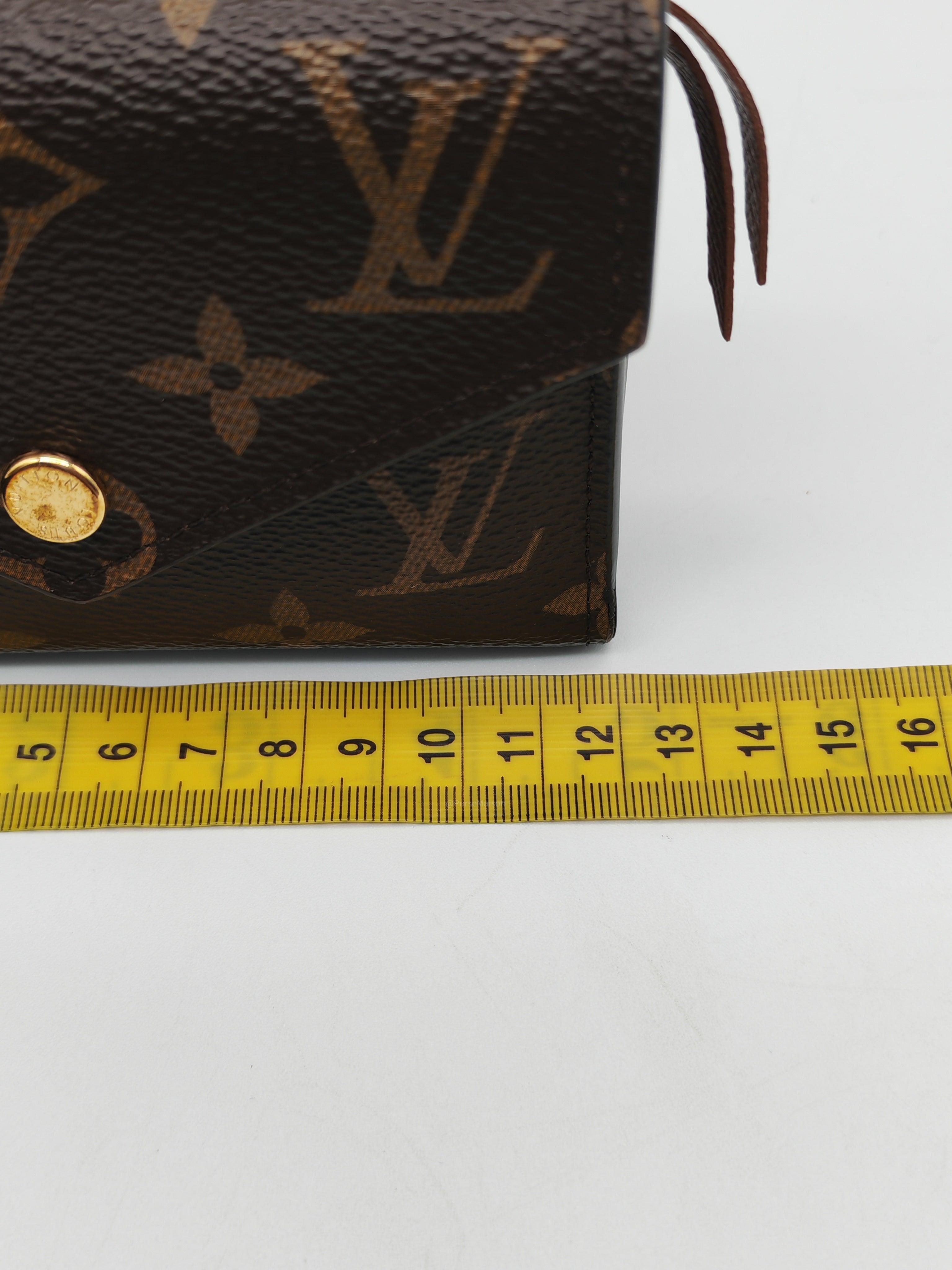 Louis Vuitton Victorine Wallet in Monogram Canvas (Microchip)