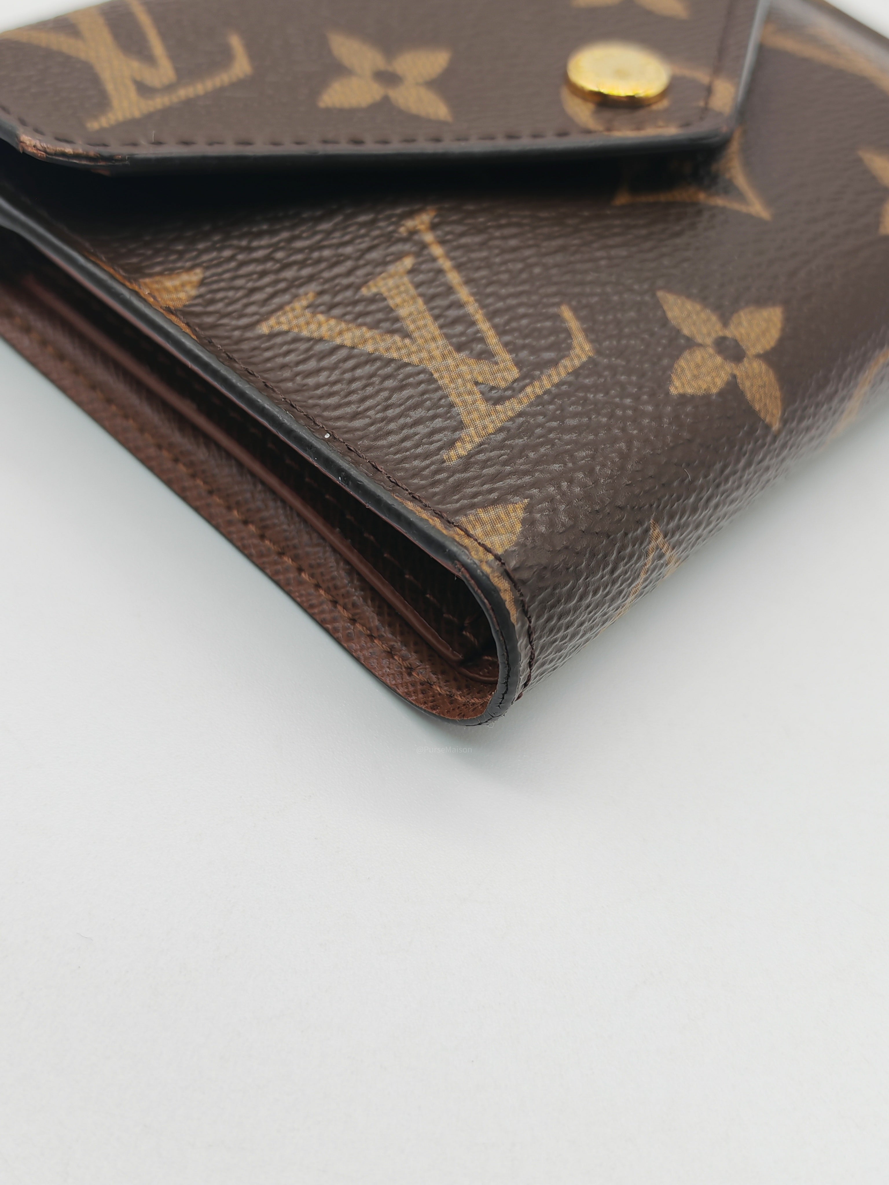 Louis Vuitton Victorine Wallet in Monogram Canvas (Microchip)