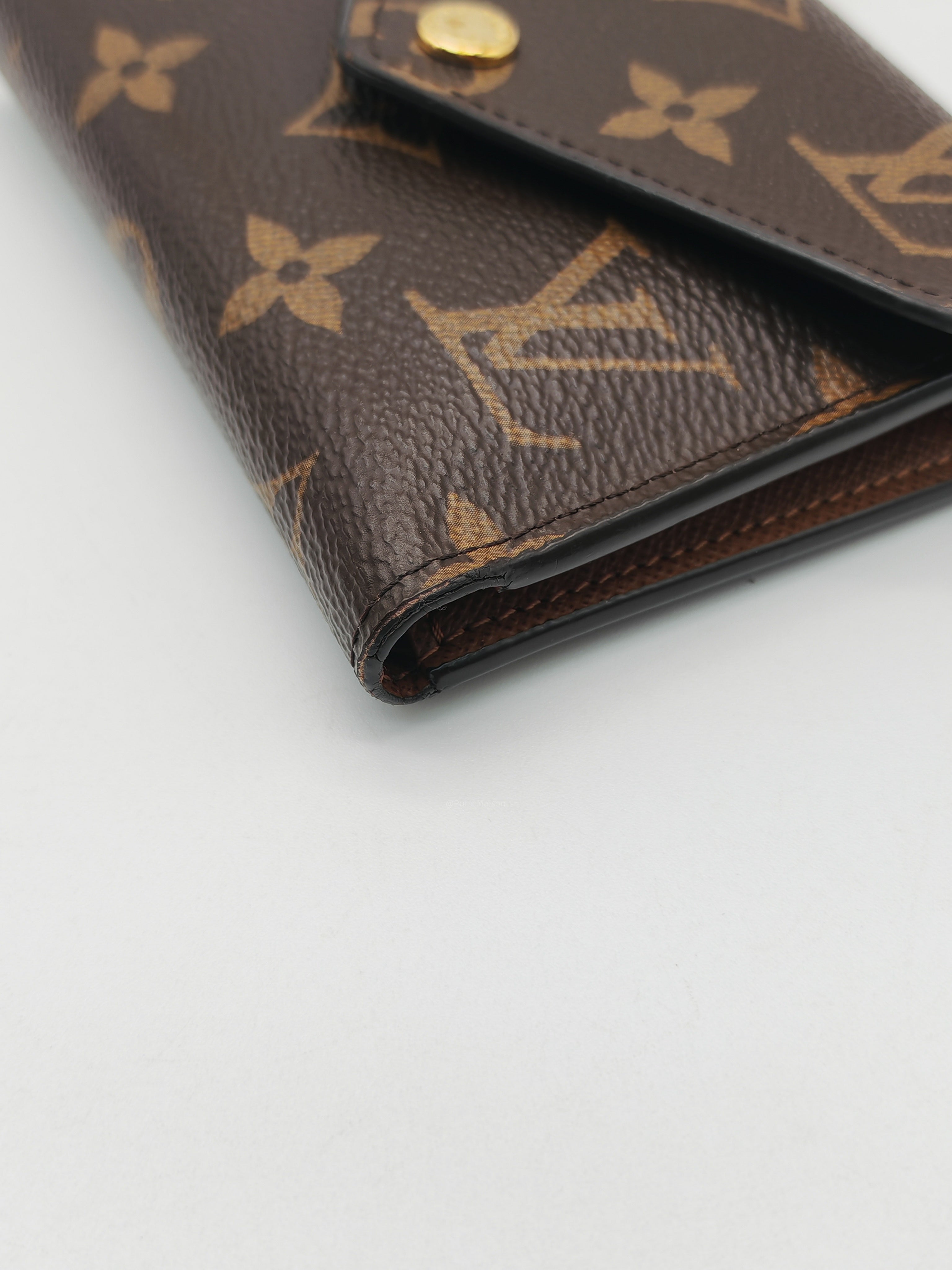 Louis Vuitton Victorine Wallet in Monogram Canvas (Microchip)