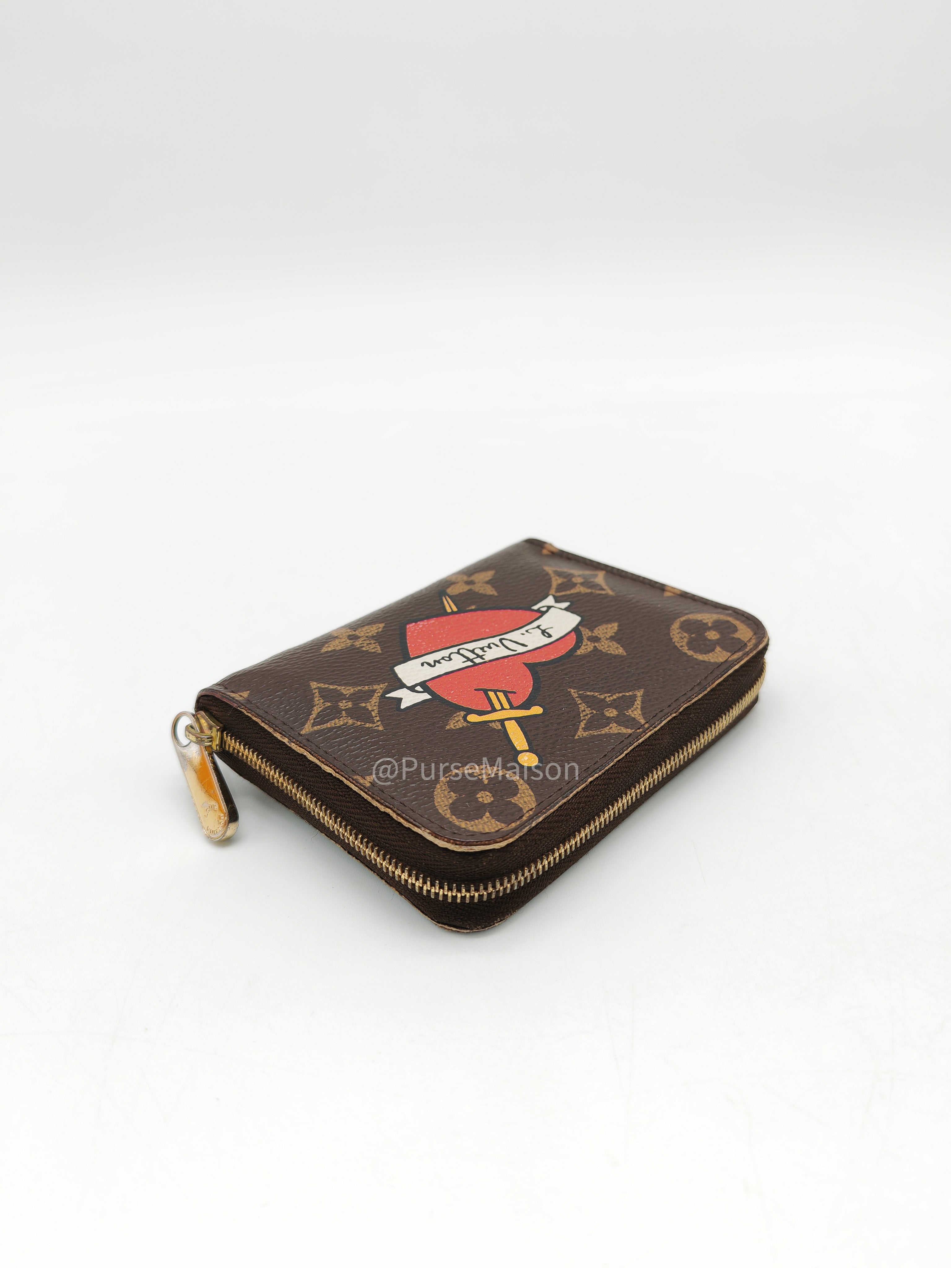 Louis Vuitton Zippy Coin Purse in Monogram Patches Collection Canvas