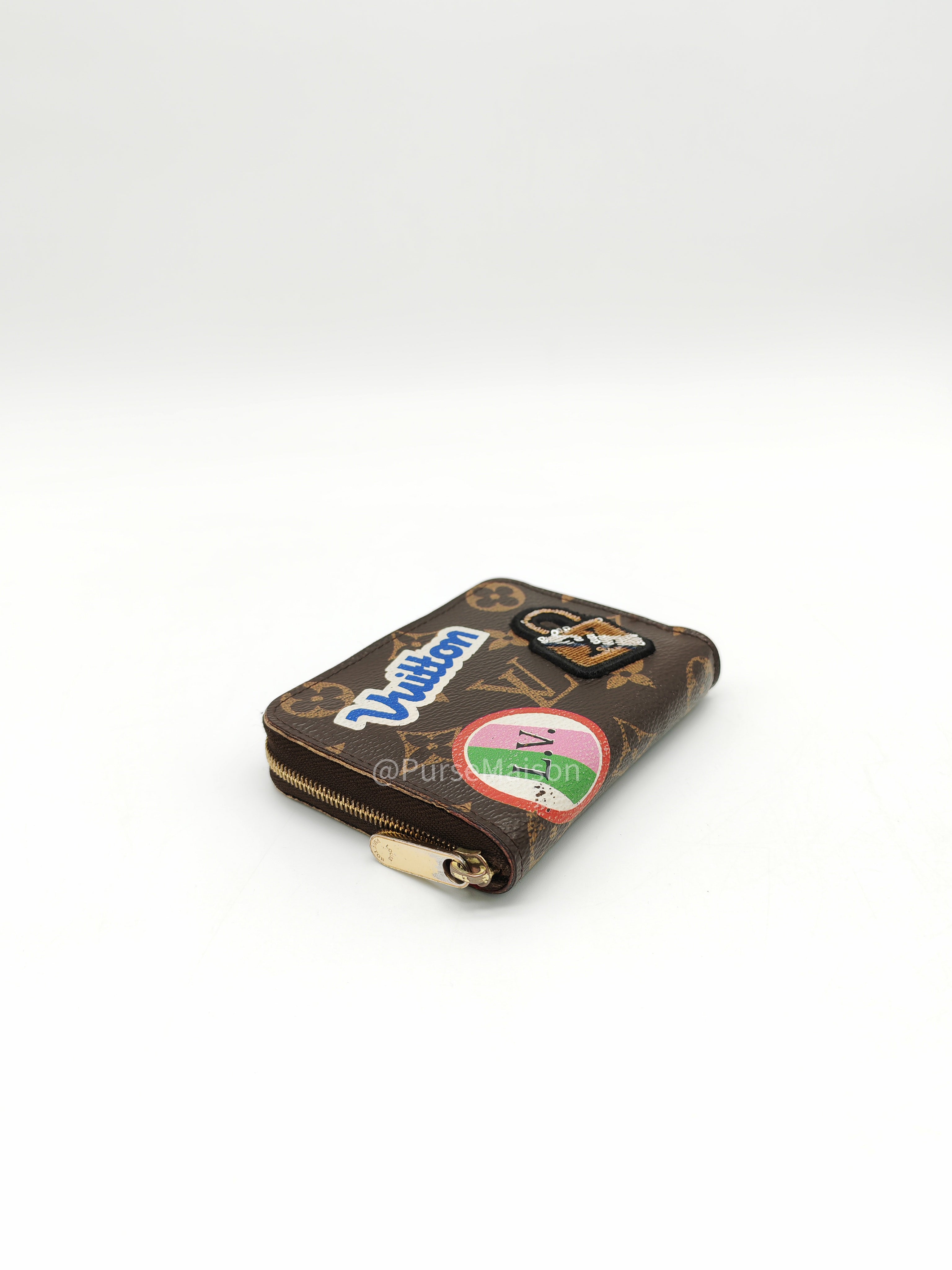 Louis Vuitton Zippy Coin Purse in Monogram Patches Collection Canvas