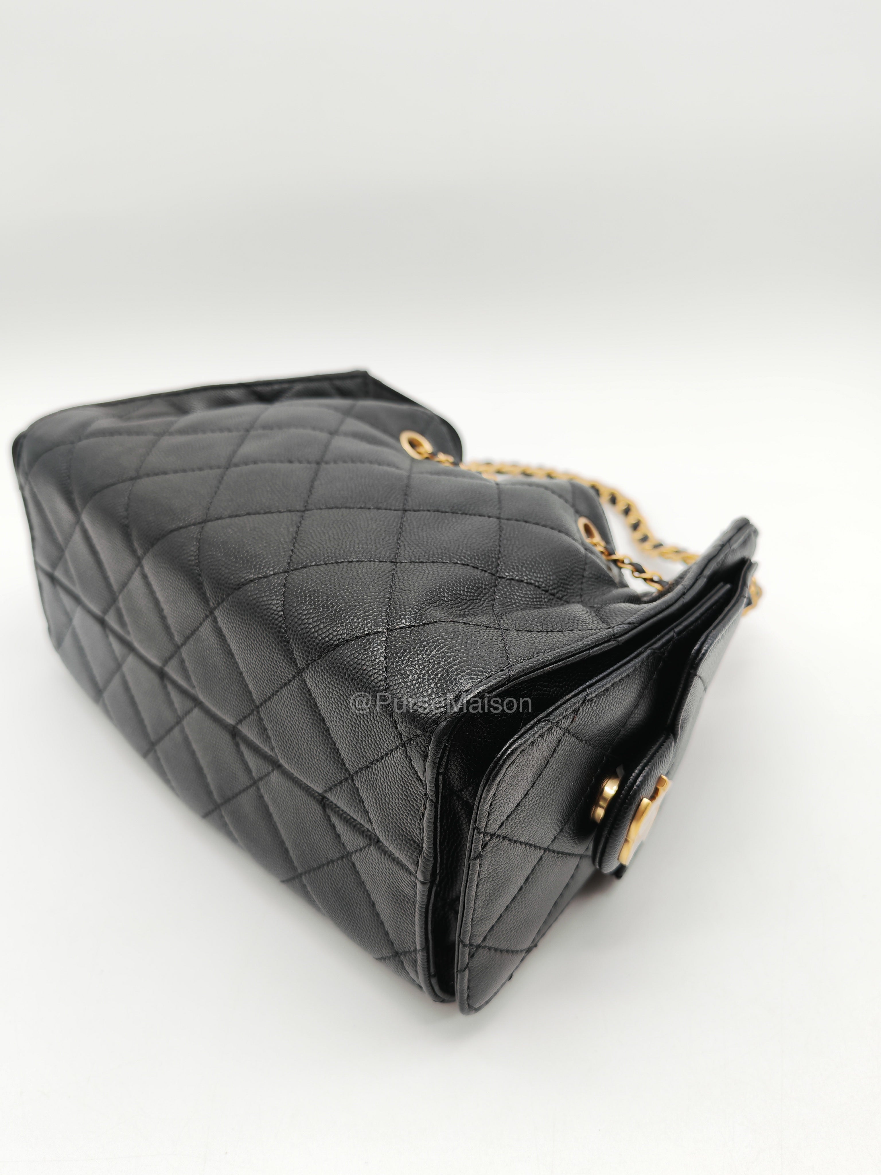 chanel 25 mini caviar bnew microchip (CXE487JE)