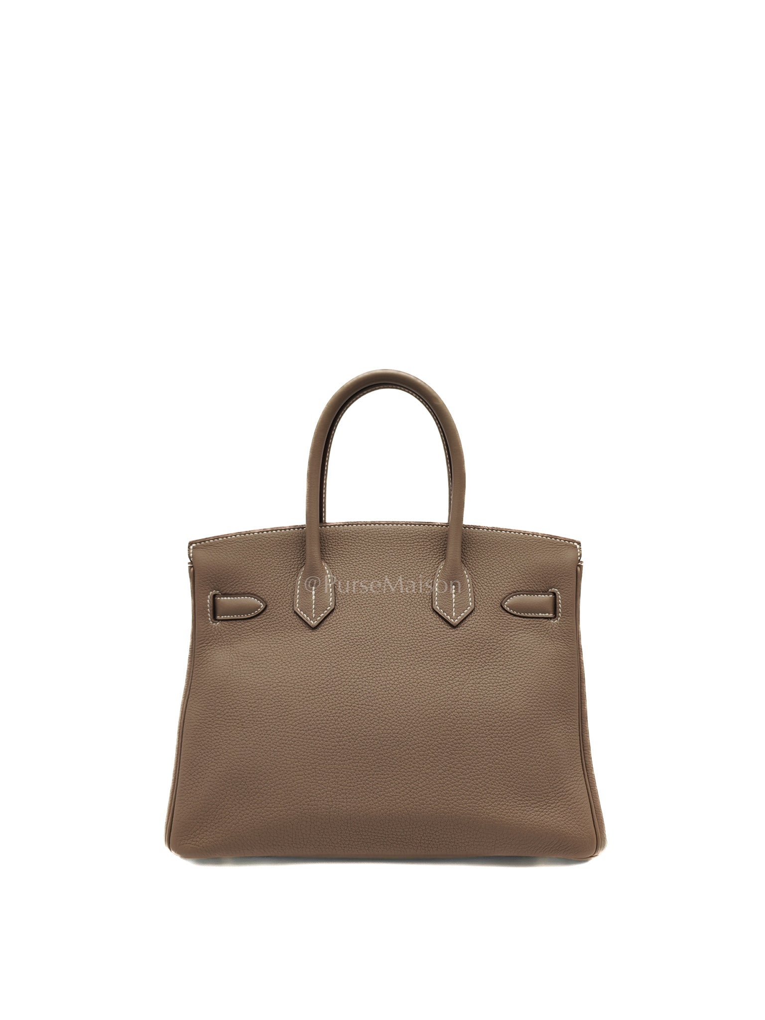 Birkin 30 in Etoupe Togo Leather & Gold Hardware Stamp A (2017)