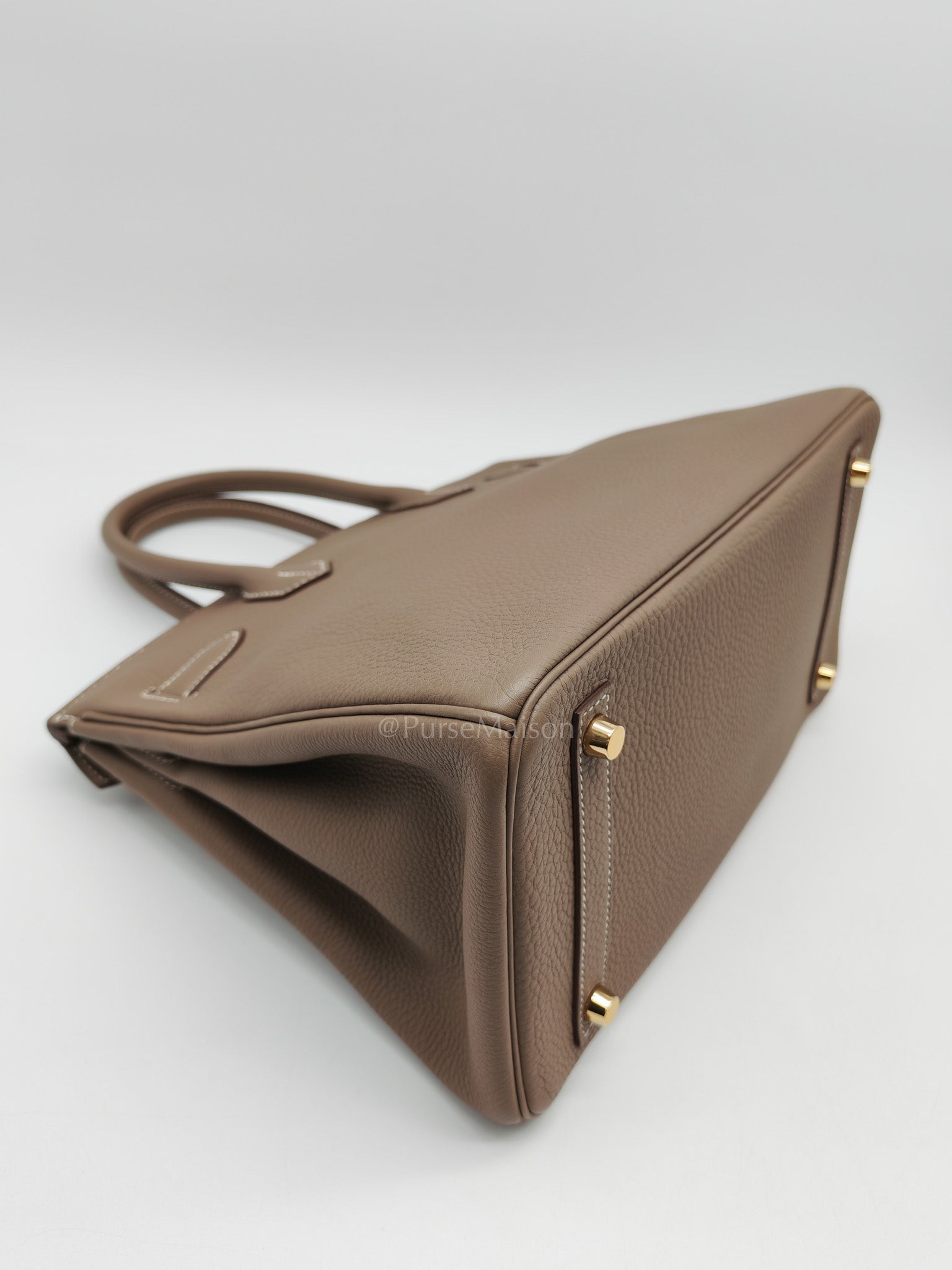 Birkin 30 in Etoupe Togo Leather & Gold Hardware Stamp A (2017)