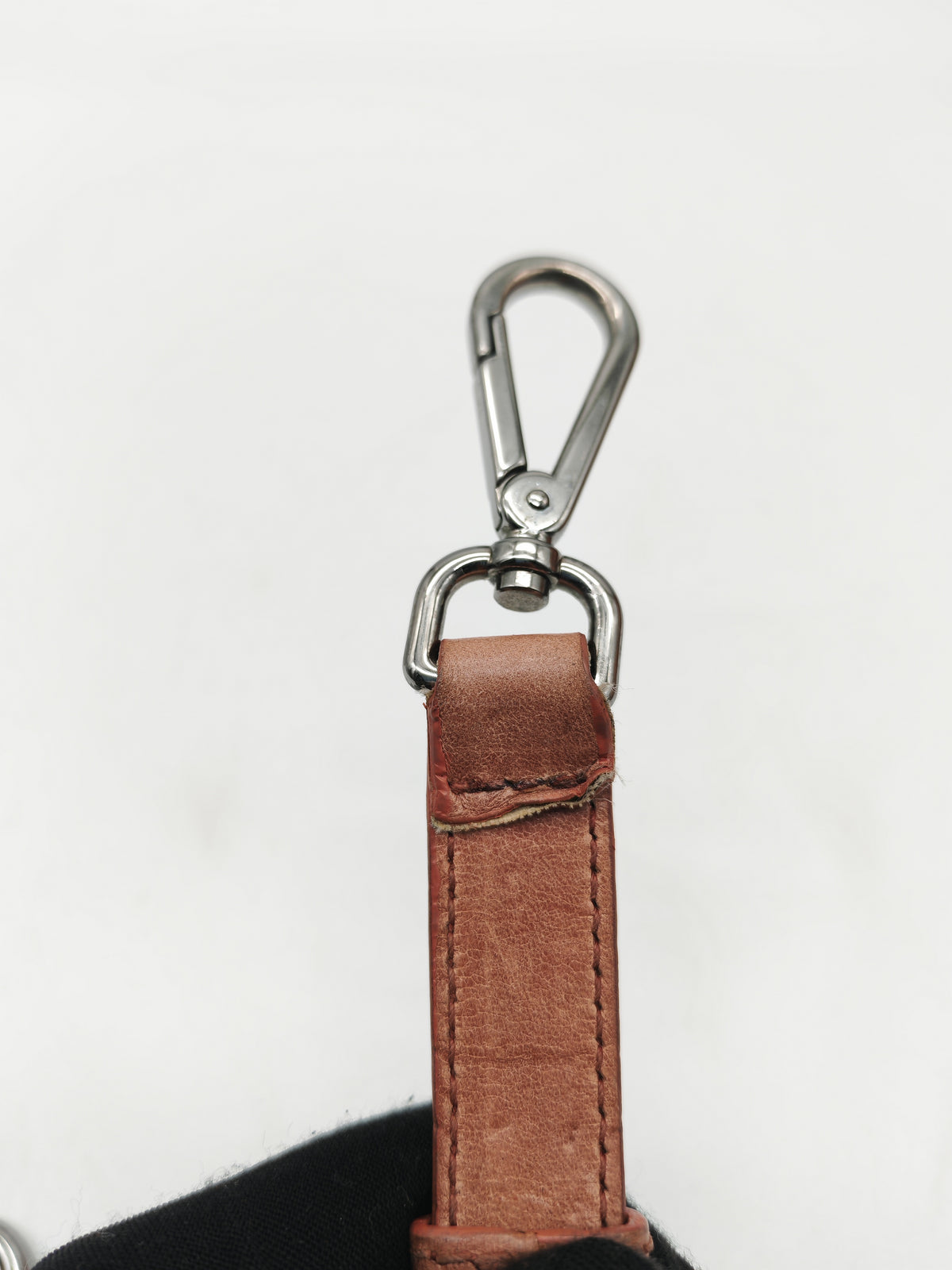 Prada Vitello Shine 2-way Tote Bag in Tan Vitello Daino Leather and Silver Hardware