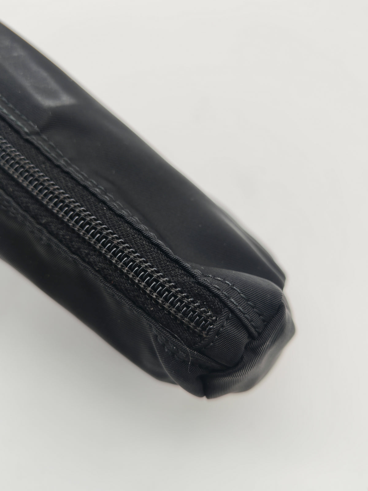 Prada Nylon Cosmetic Pouch in Black Nylon Canvas