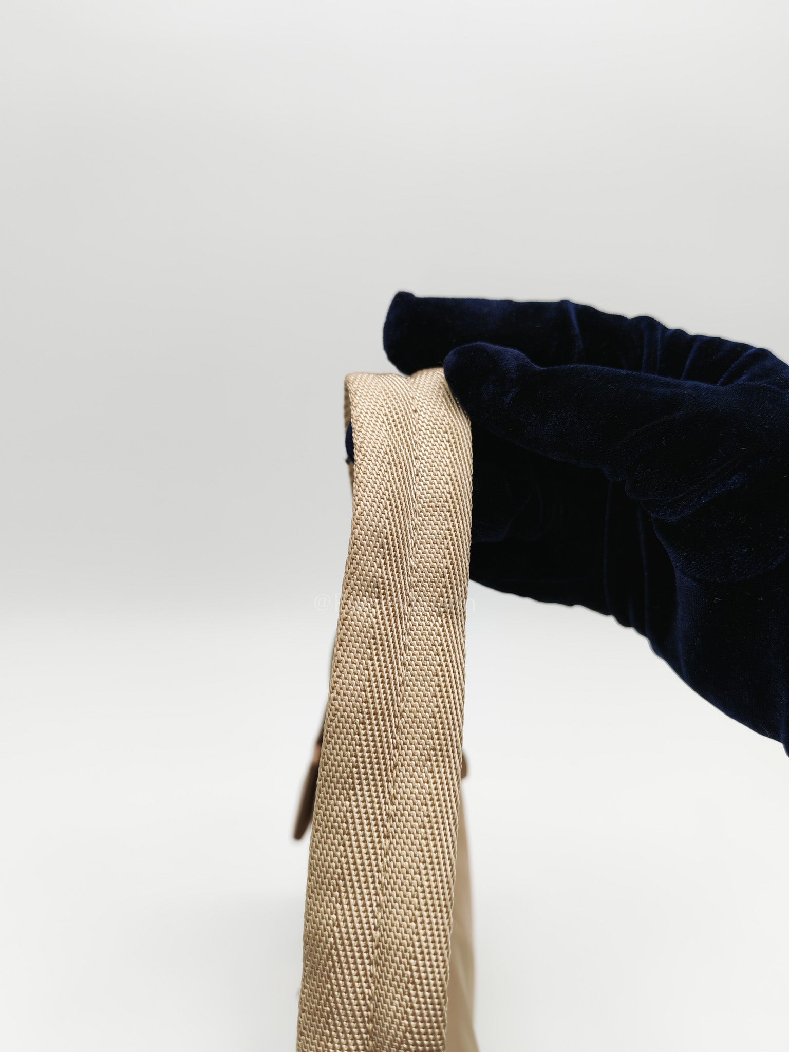Re-Edition 2000 Mini Bag in Beige Tessuto Nylon Canvas