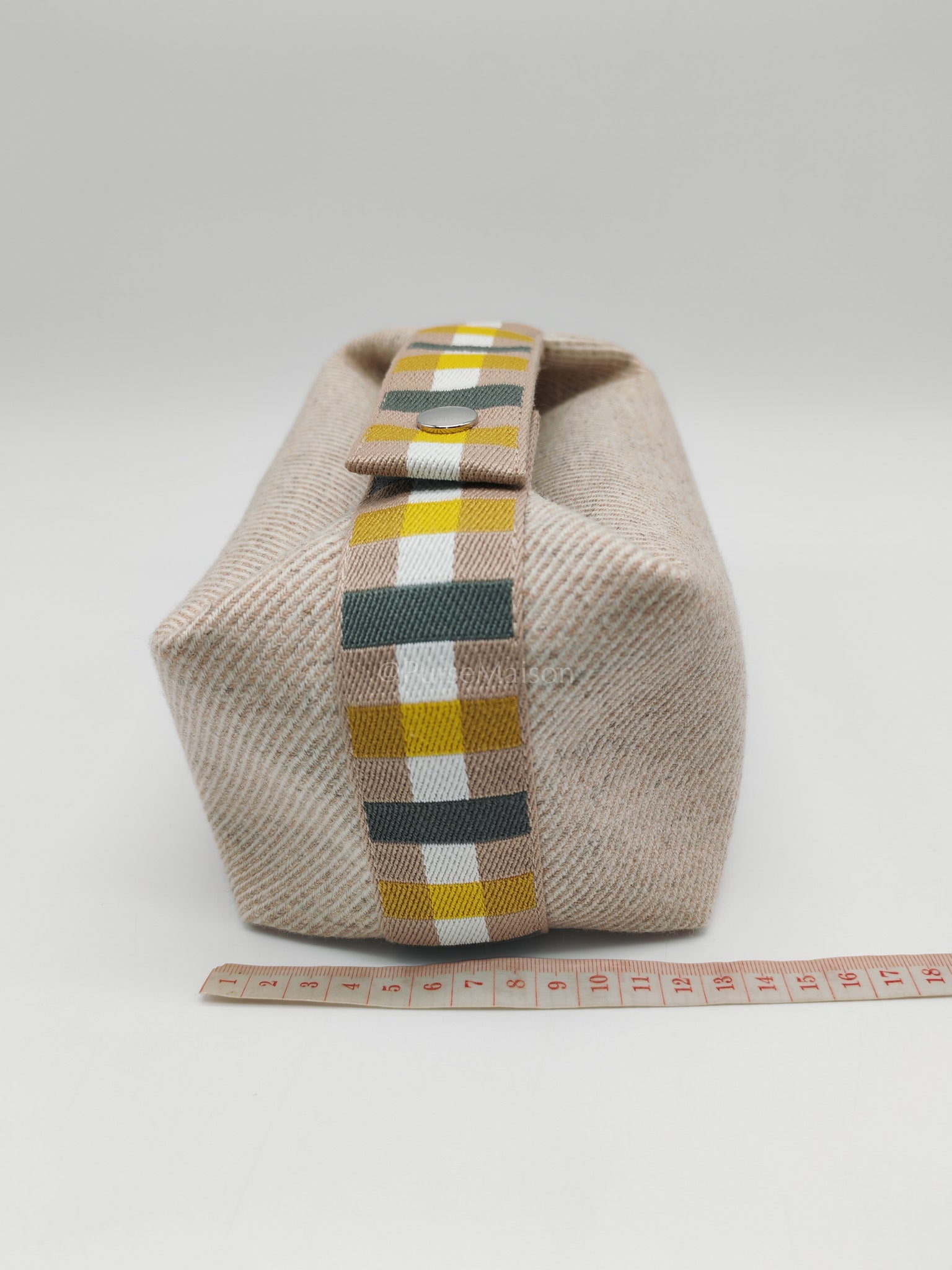 Bride A Brac PM Au Carre in Siege/Yellow Handbag
