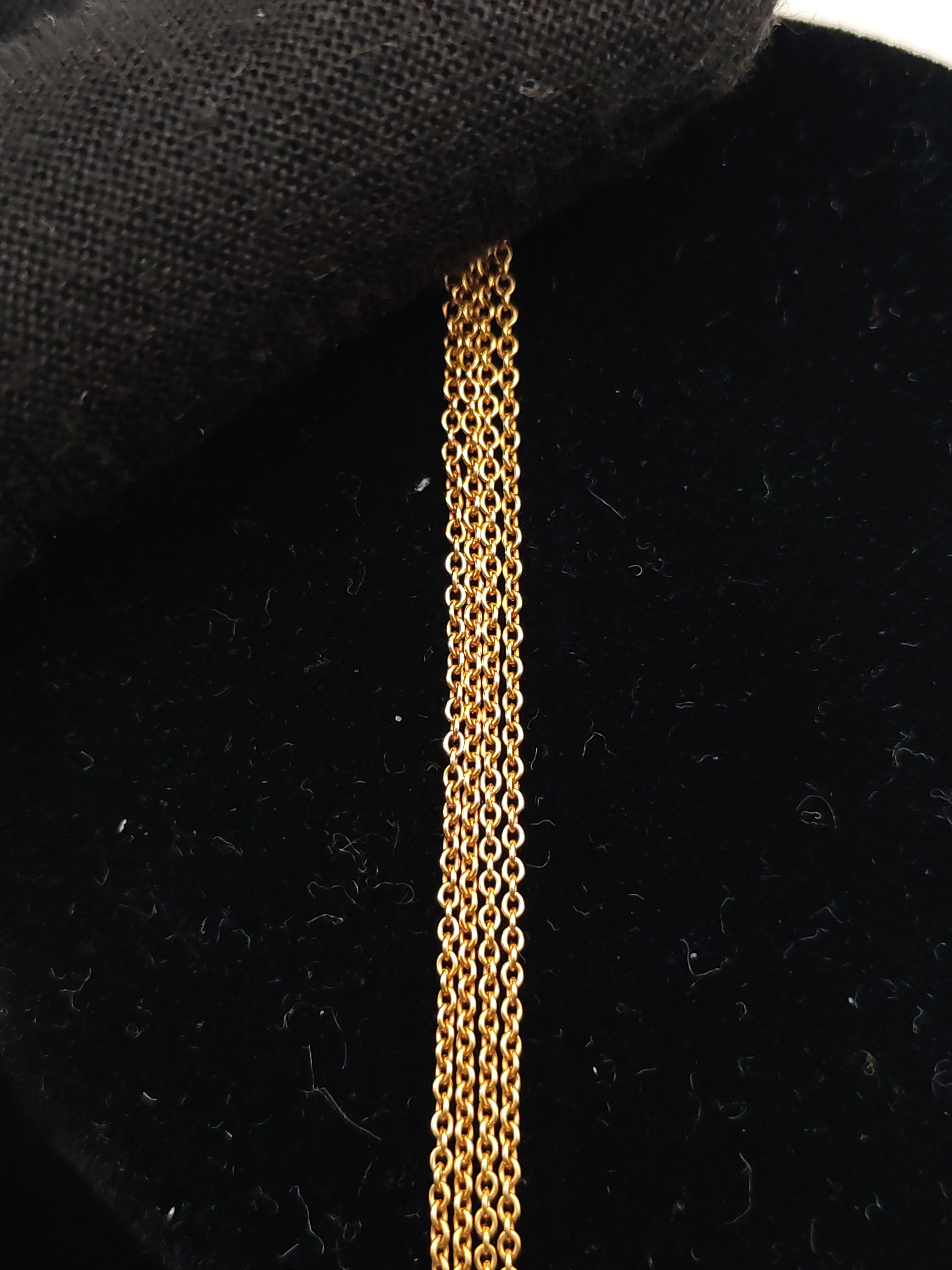Tiffany & Co. Elsa Peretti Open Heart Pendant in 18K Yellow Gold