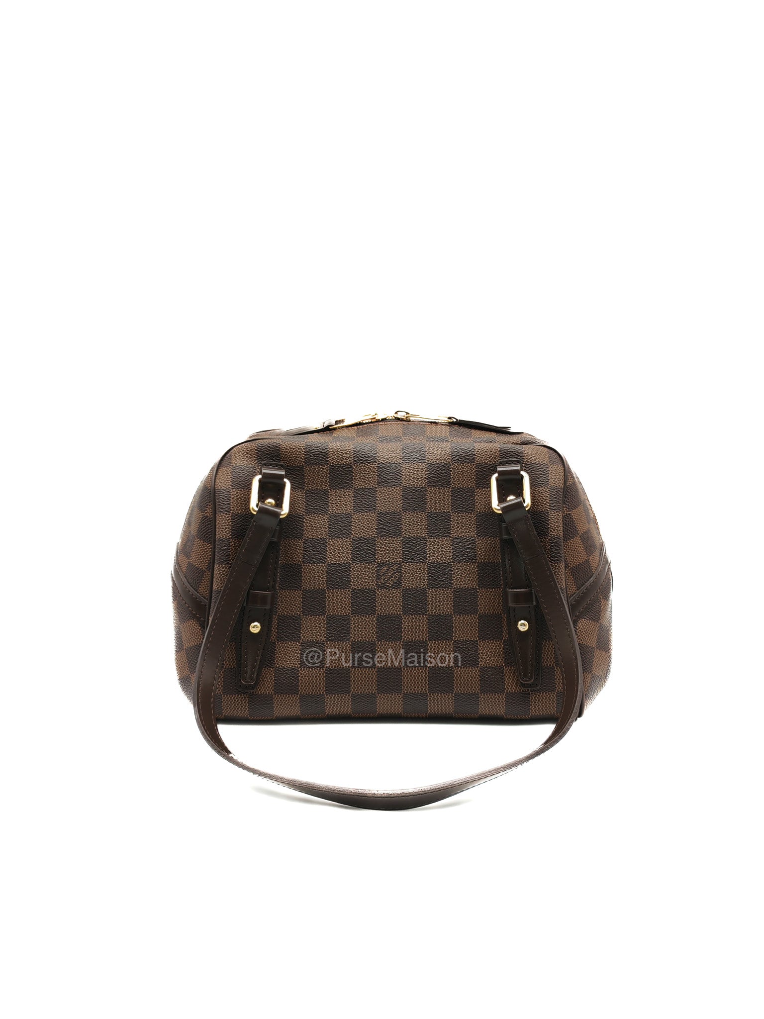 Louis Vuitton Rivington PM Bag in Damier Ebene Canvas and Gold Hardware (Datecode: FL4150)