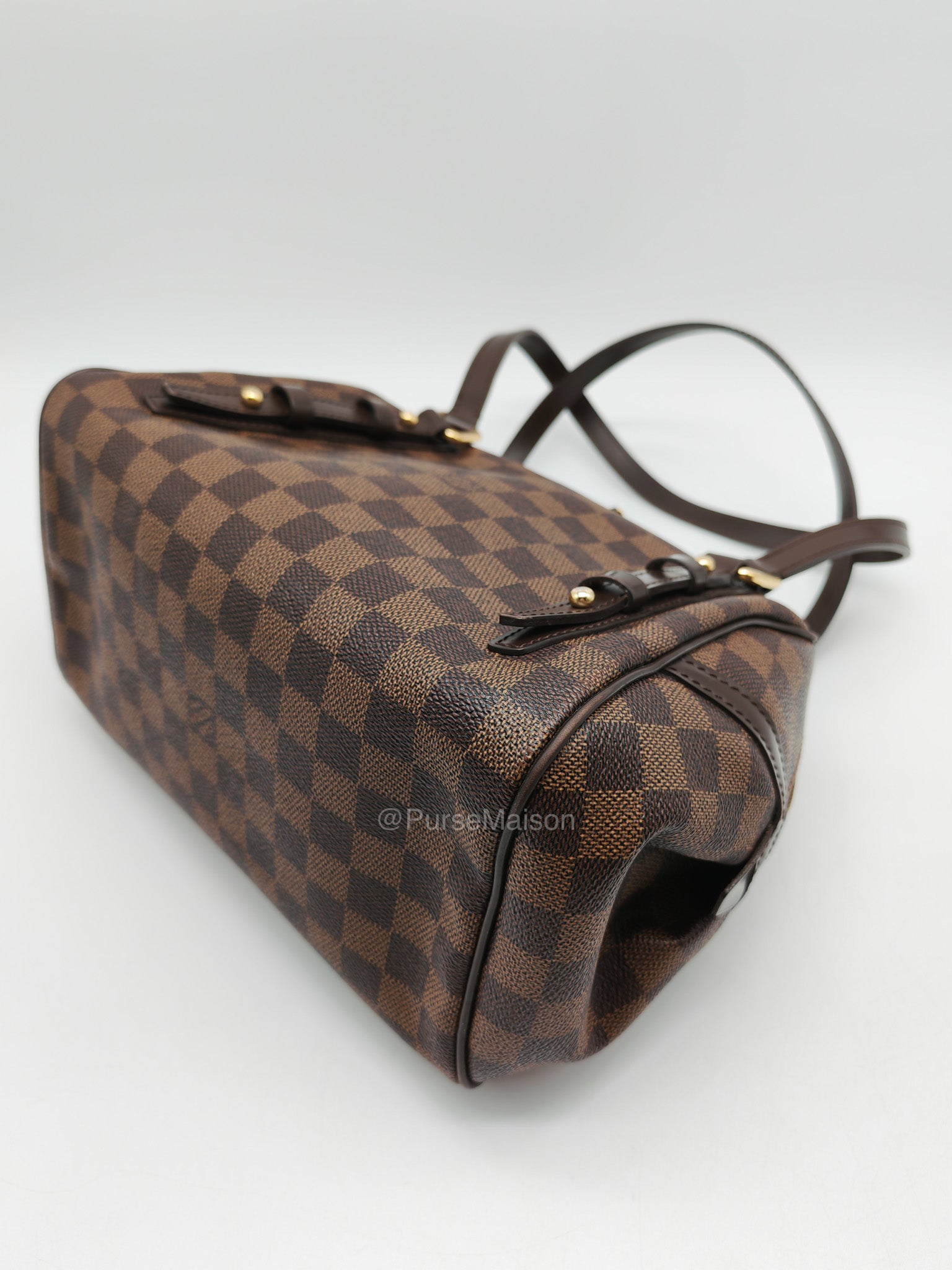 Louis Vuitton Rivington PM Bag in Damier Ebene Canvas and Gold Hardware (Datecode: FL4150)
