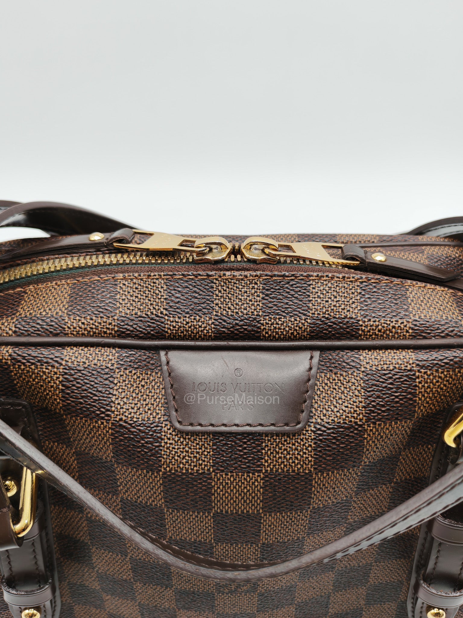 Louis Vuitton Rivington PM Bag in Damier Ebene Canvas and Gold Hardware (Datecode: FL4150)